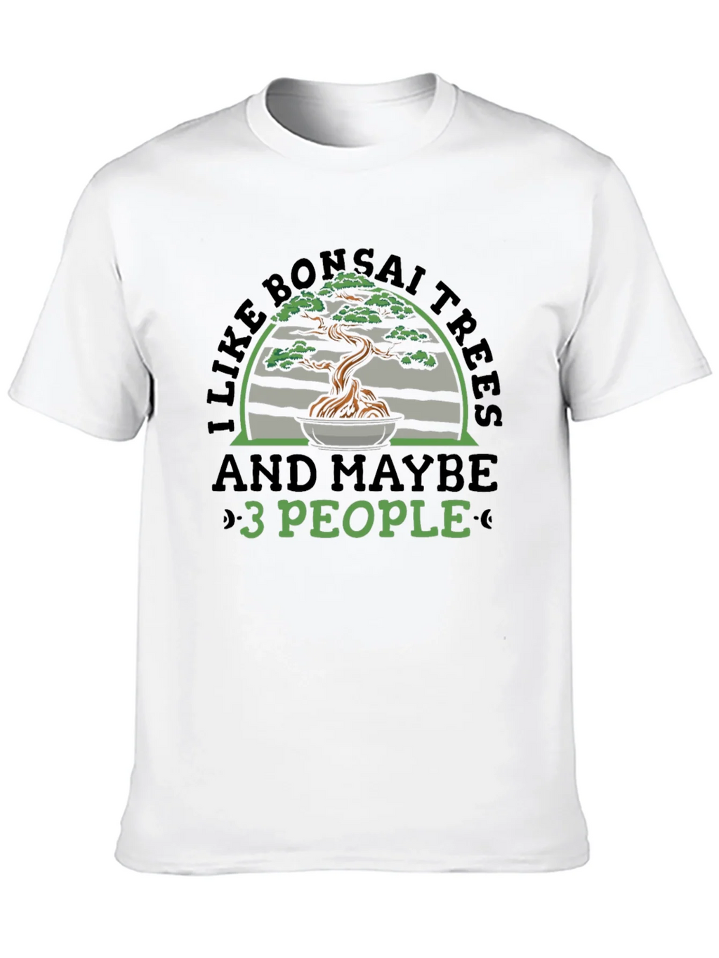 Bonsai Trees & 3 People Graphic Tee product image 8