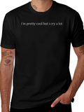 Cool Cryer T-Shirt - Black Cotton Tee product image 1