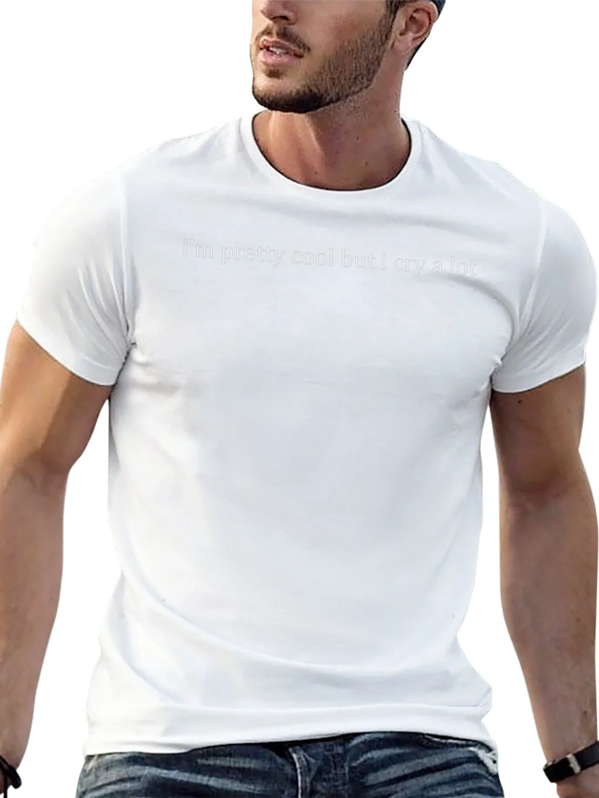 Cool Cryer T-Shirt - Black Cotton Tee product image 12