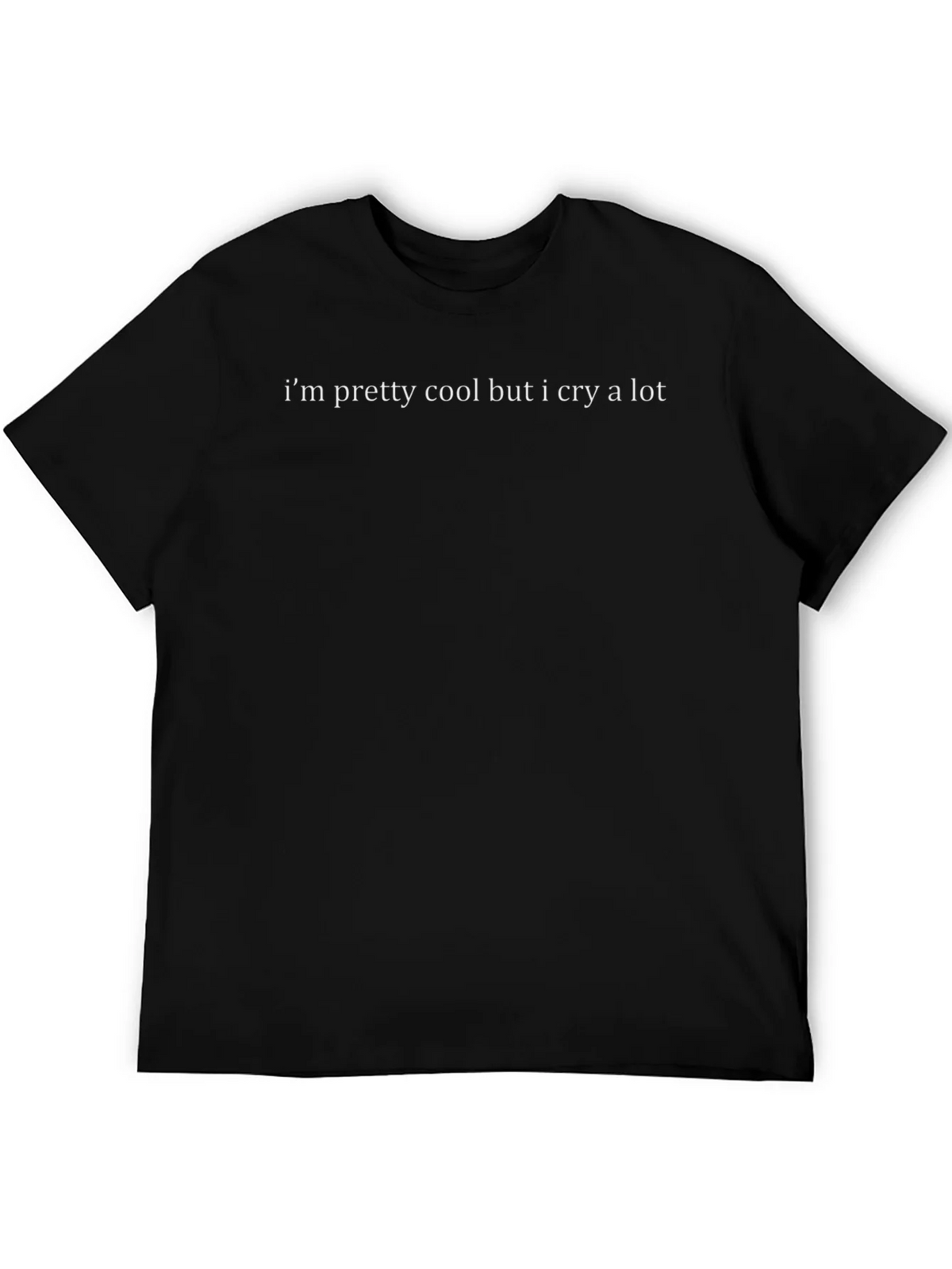 Cool Cryer T-Shirt - Black Cotton Tee product image 5