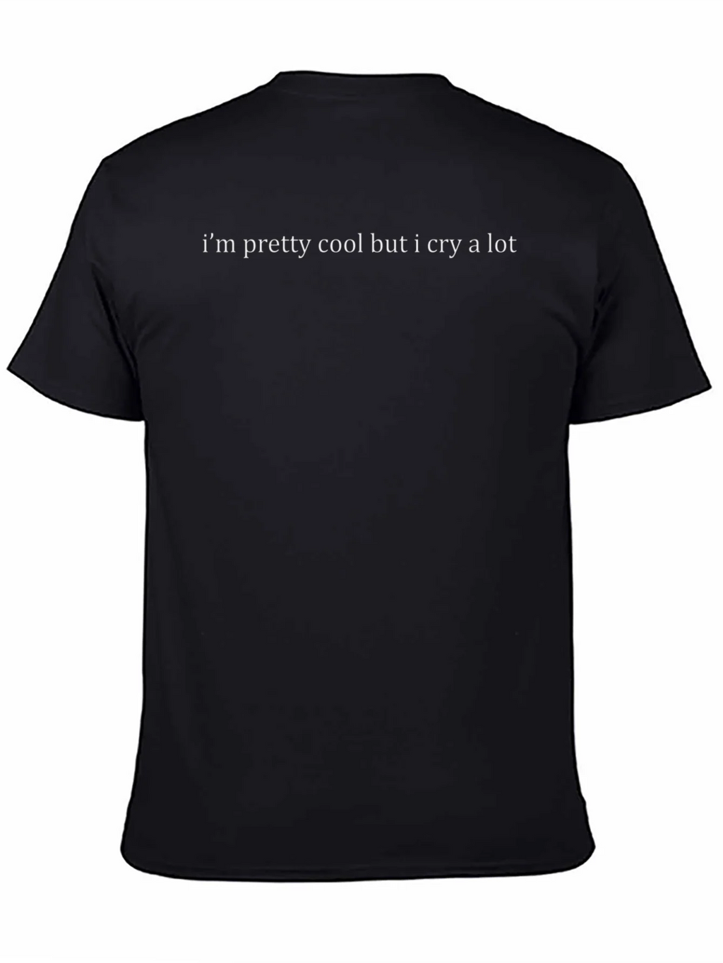 Cool Cryer T-Shirt - Black Cotton Tee product image 4