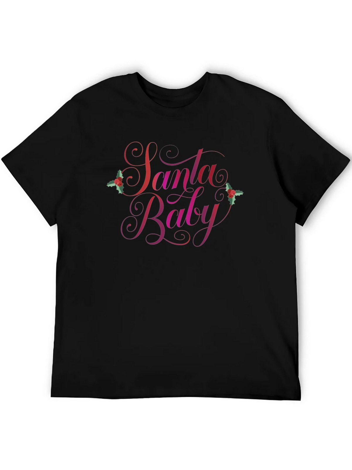 Santa Baby Christmas Graphic Tee product image 5