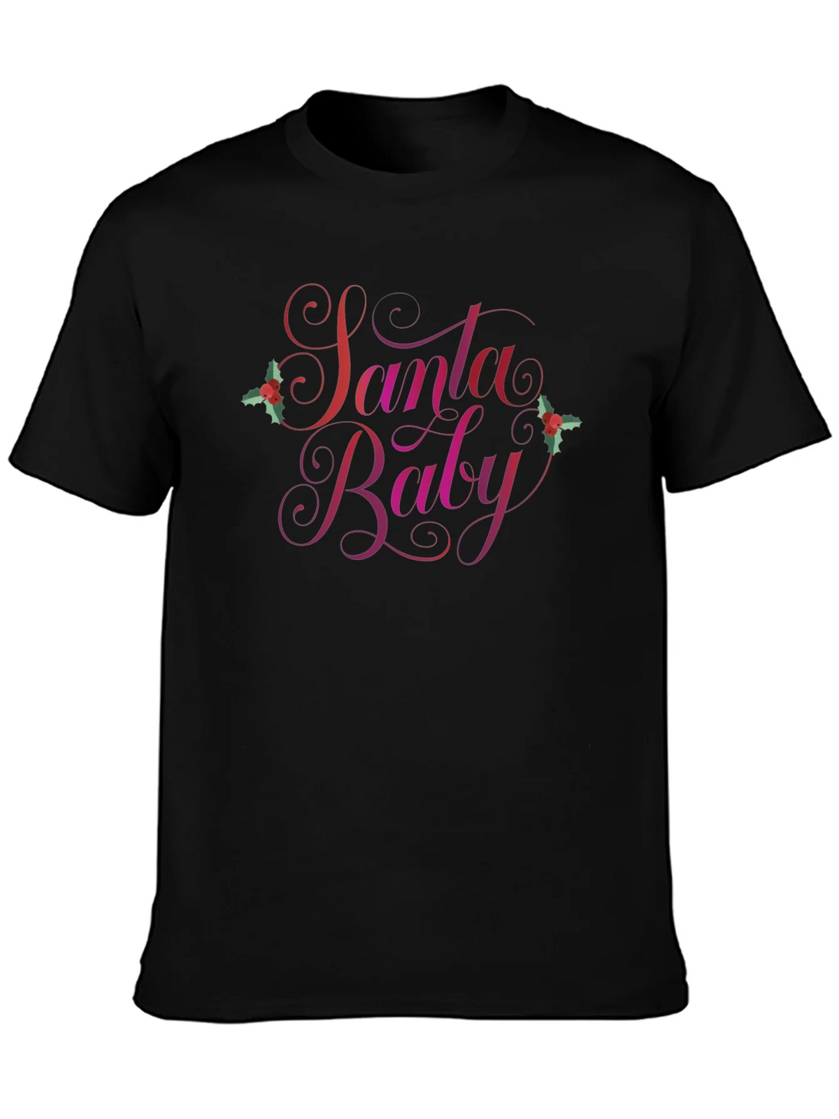 Santa Baby Christmas Graphic Tee product image 3