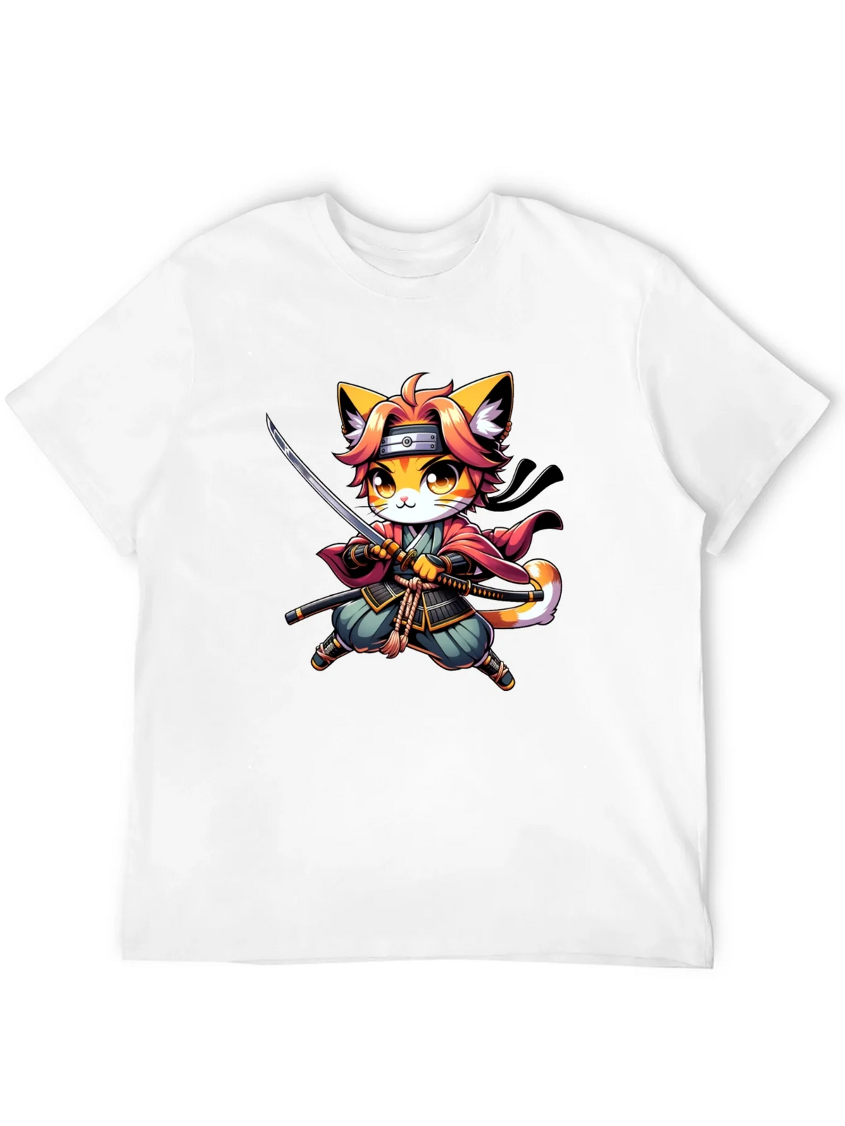 Ninja Cat T-Shirt - Black product image 11