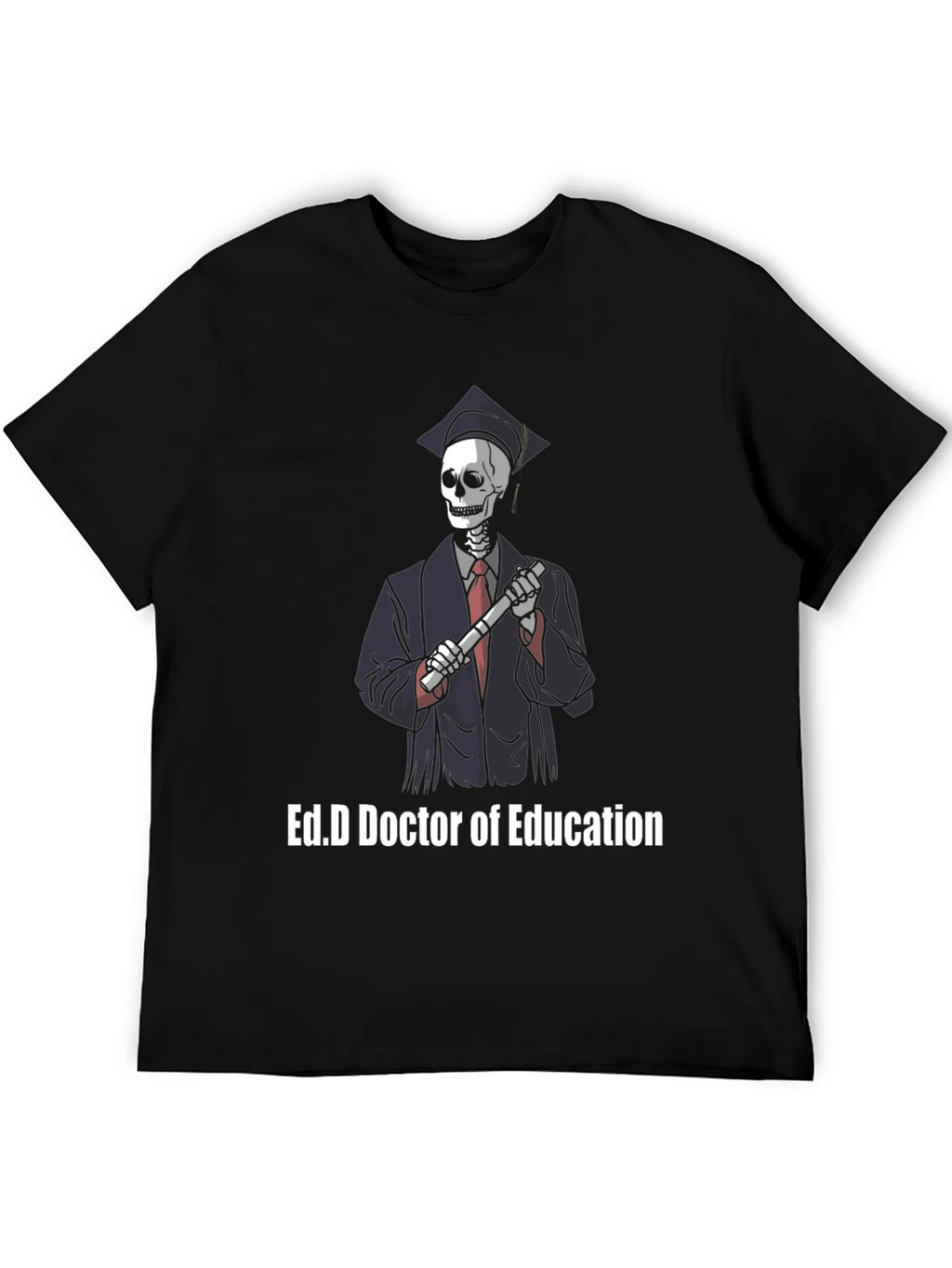 Ed.D Doctor of Education Skeleton Graphic T-Shirt product image 5