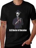 Ed.D Doctor of Education Skeleton Graphic T-Shirt product image 1