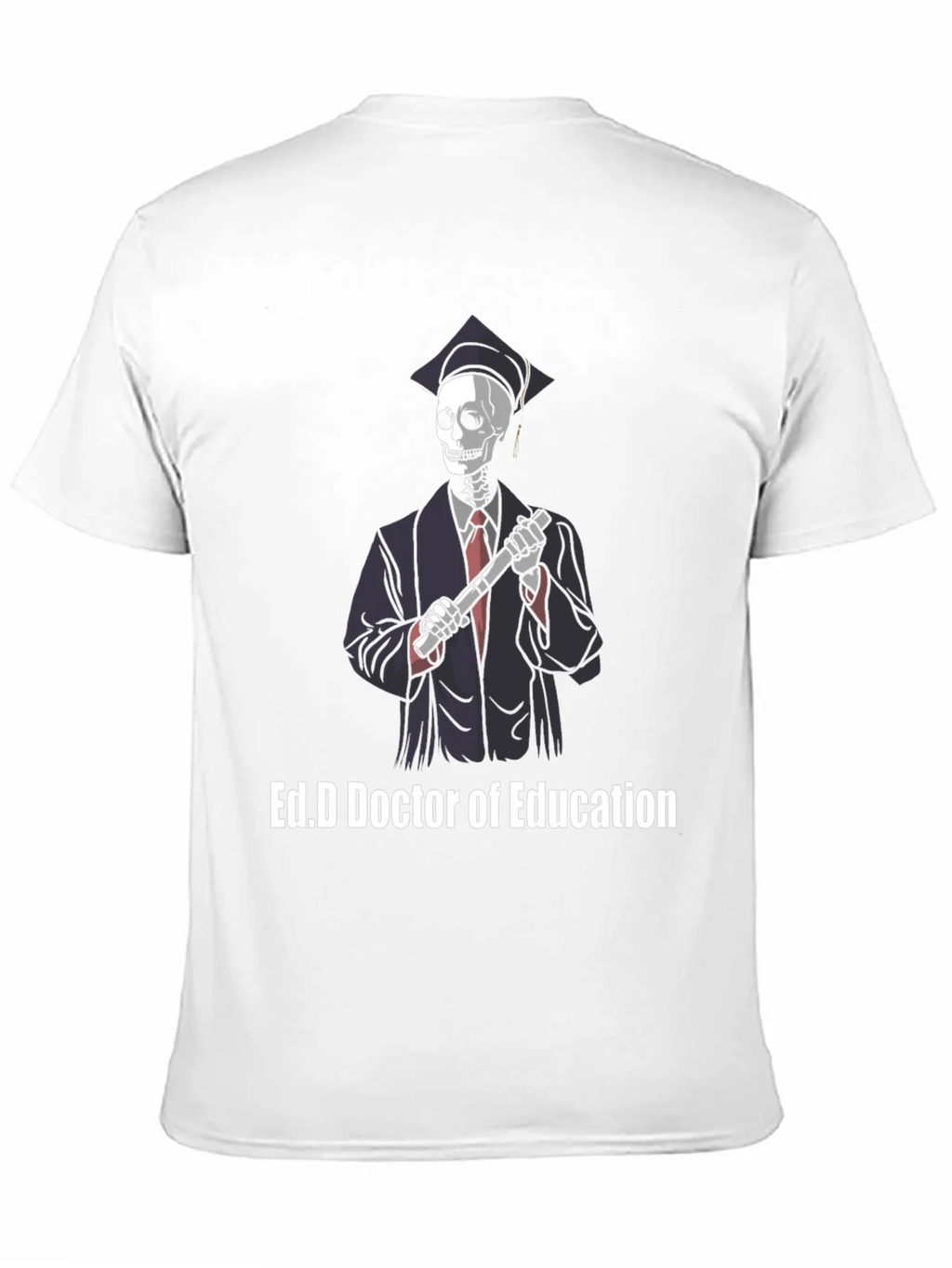 Ed.D Doctor of Education Skeleton Graphic T-Shirt product image 9