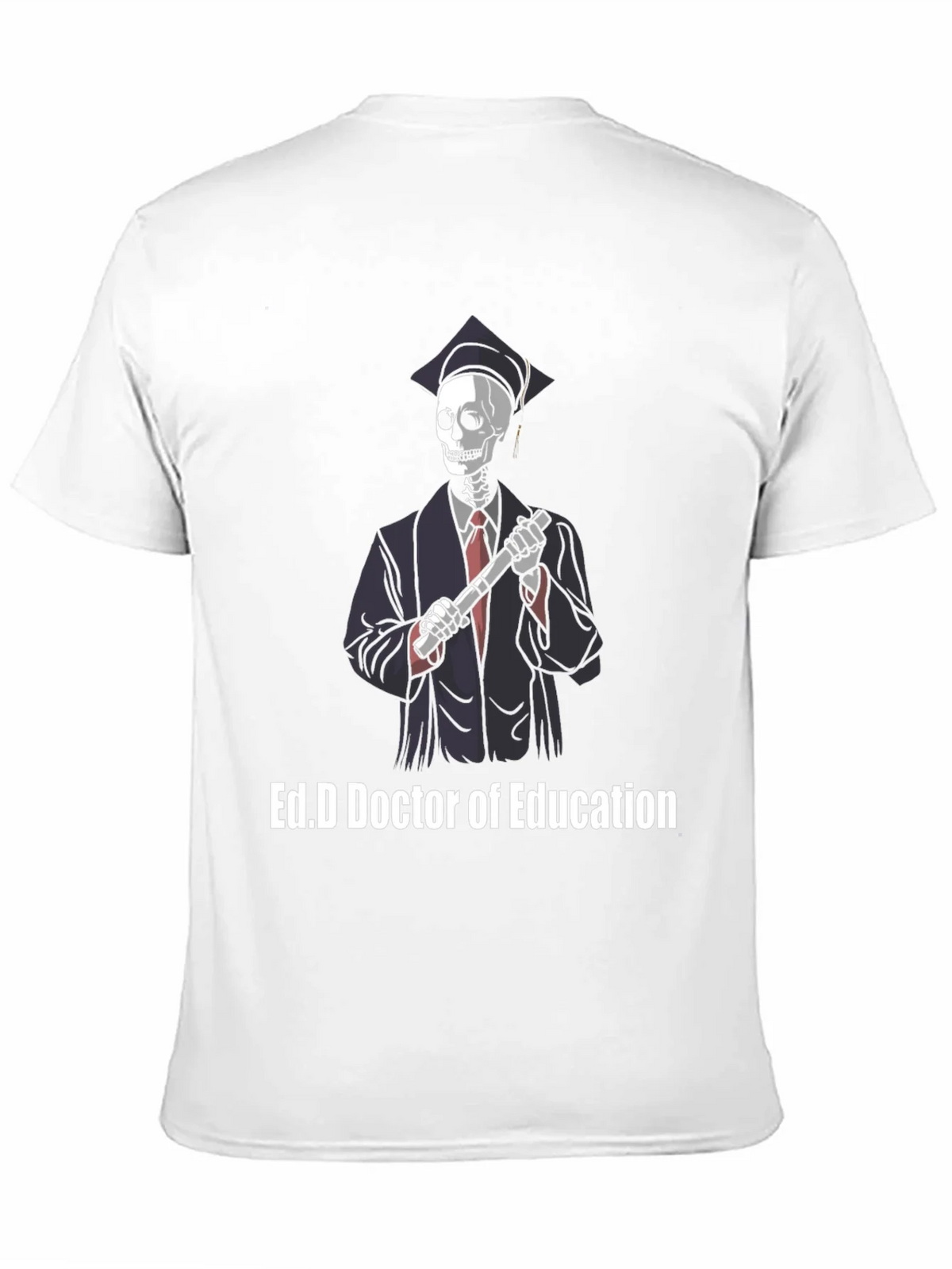 Ed.D Doctor of Education Skeleton Graphic T-Shirt product image 9