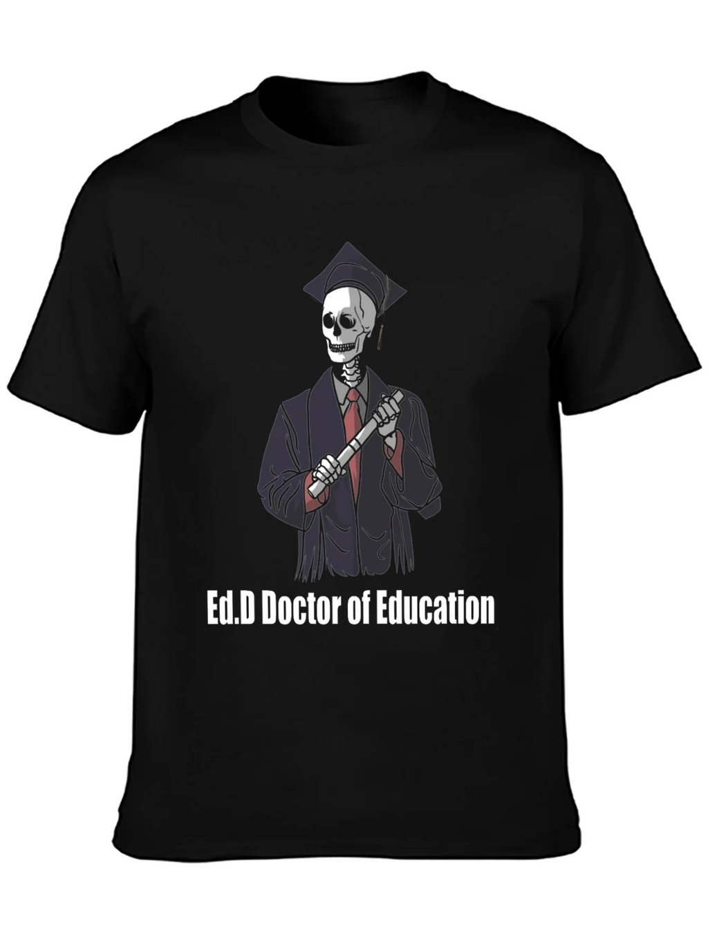 Ed.D Doctor of Education Skeleton Graphic T-Shirt product image 3