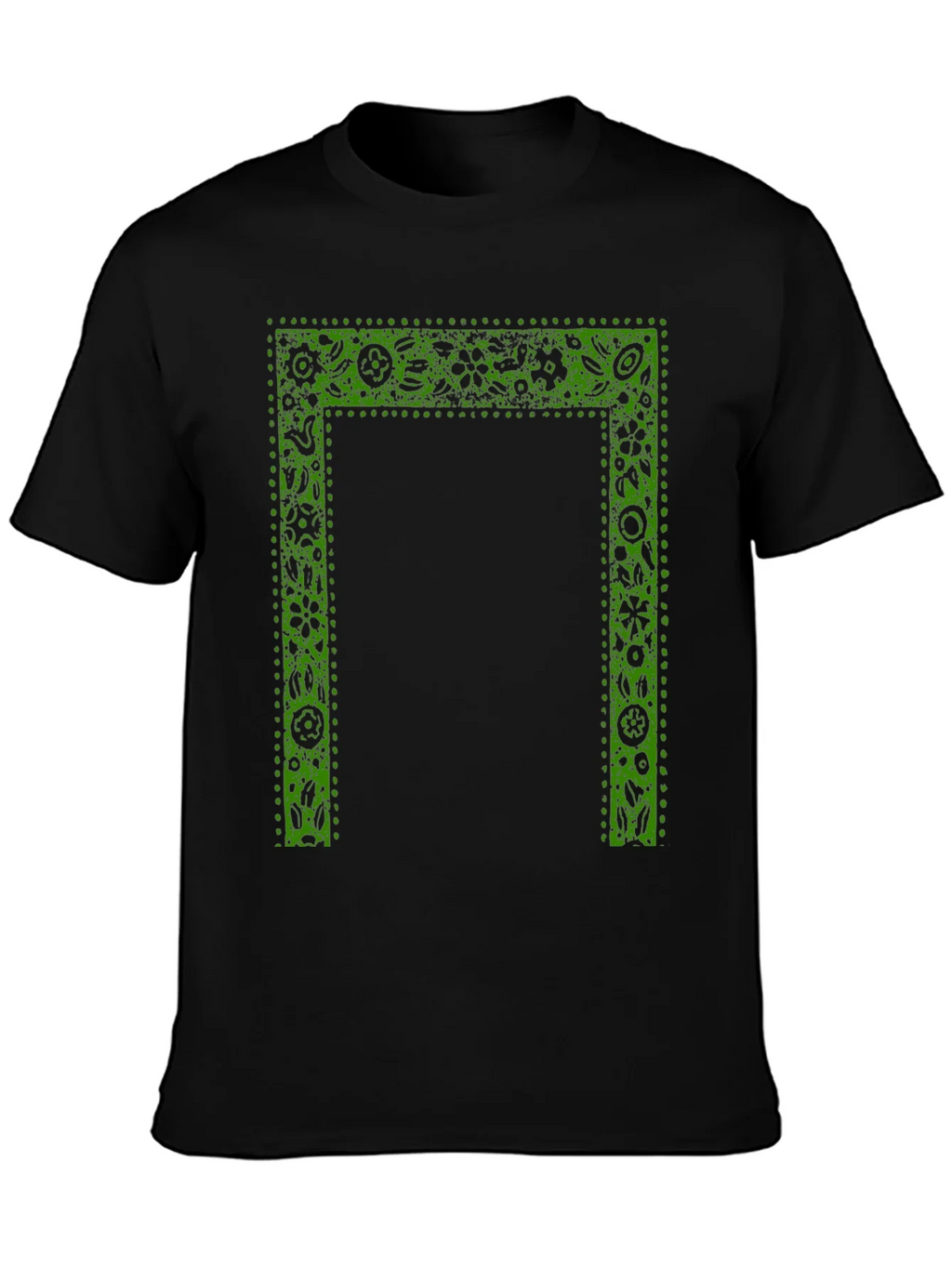 Botanical Frame Black T-Shirt product image 3