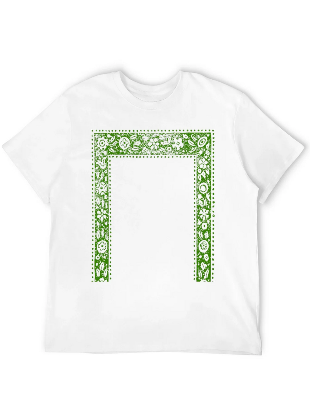 Botanical Frame Black T-Shirt product image 11