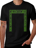 Botanical Frame Black T-Shirt product image 1