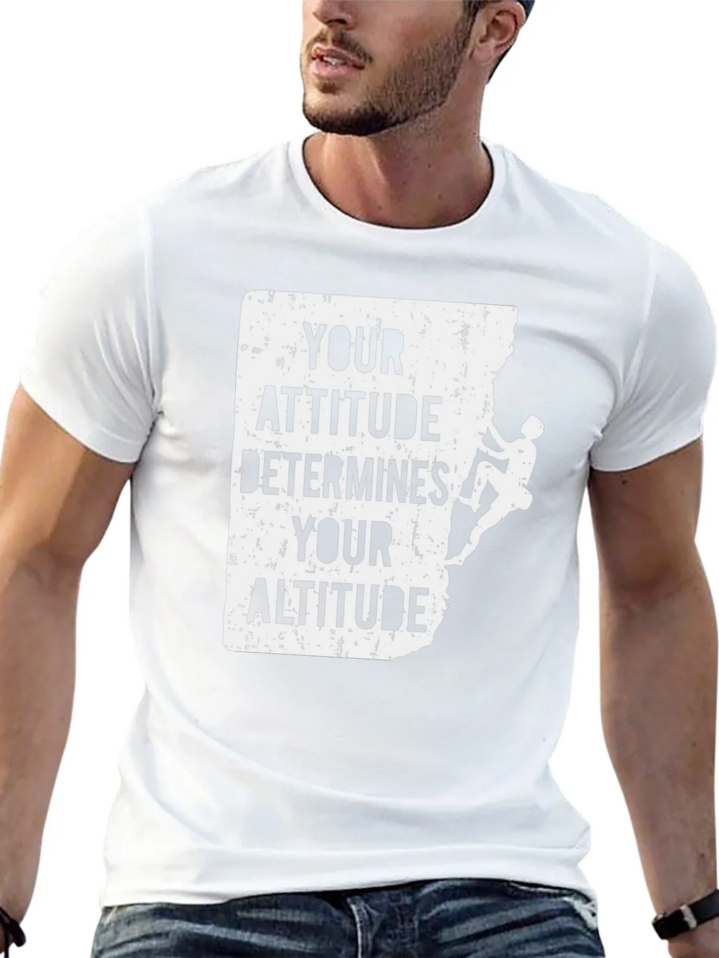 Attitude Determines Altitude Climber T-Shirt product image 10