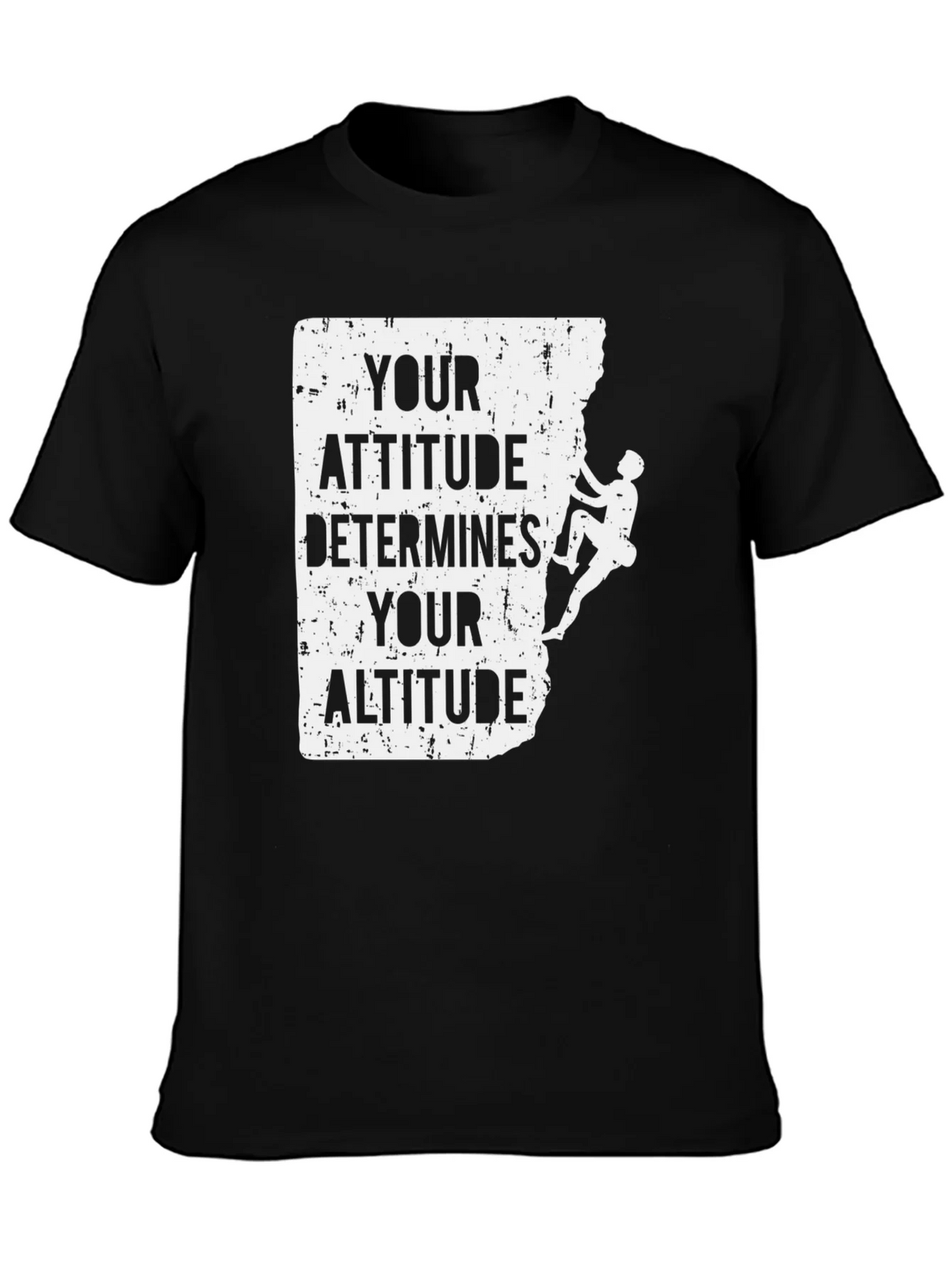 Attitude Determines Altitude Climber T-Shirt product image 3
