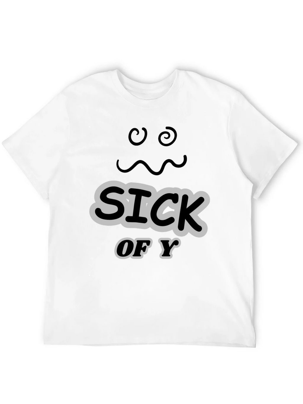 Sick of You Graphic Tee - Mens Black T-Shirt product image 11