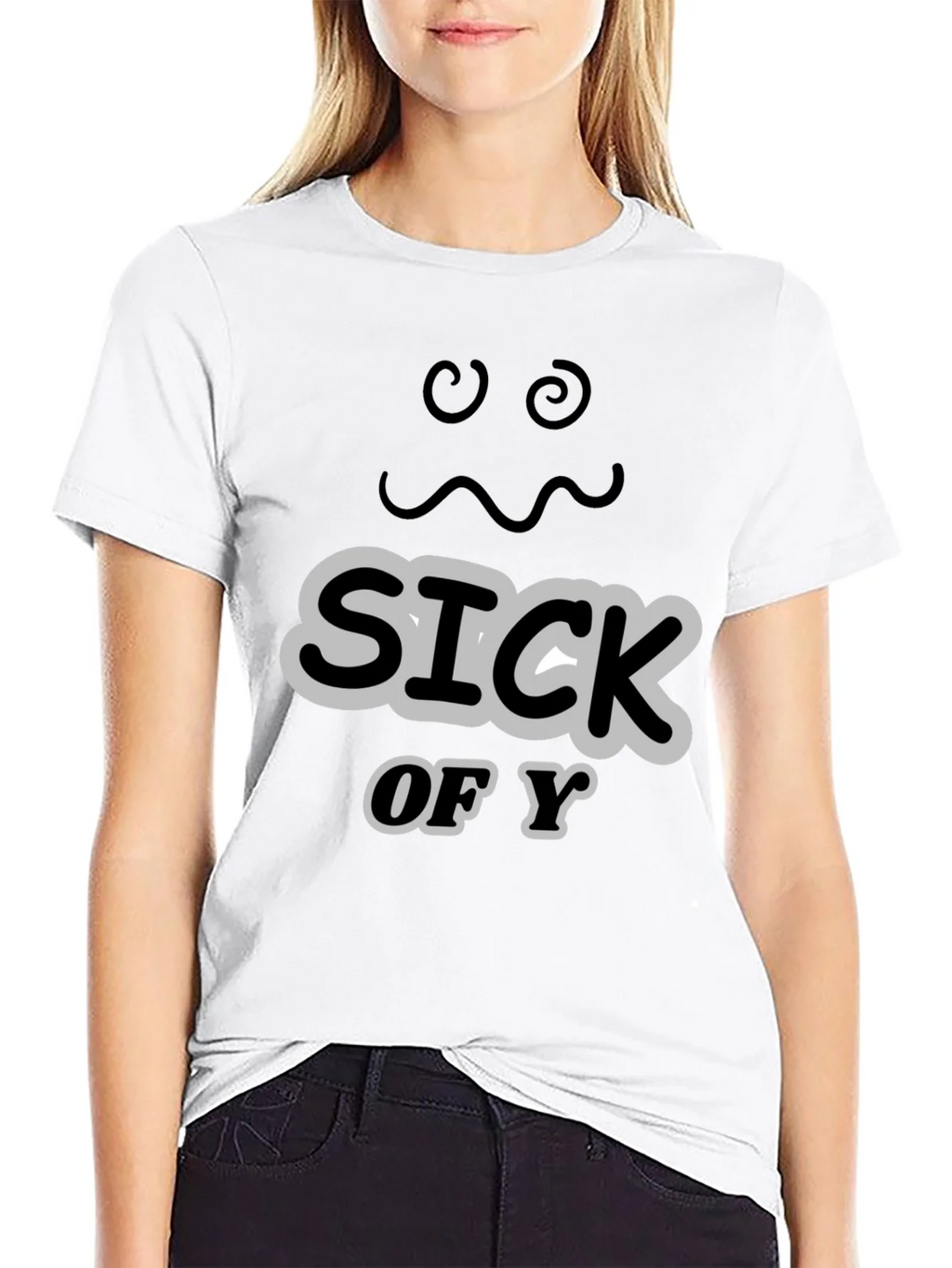 Sick of You Graphic Tee - Mens Black T-Shirt product image 8