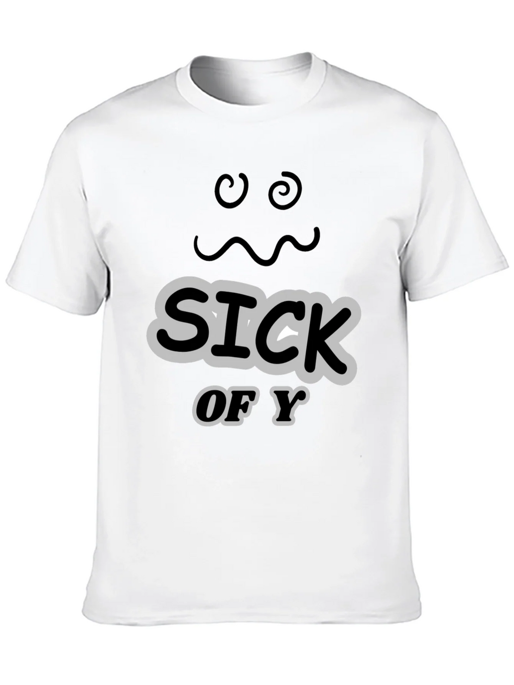 Sick of You Graphic Tee - Mens Black T-Shirt product image 9