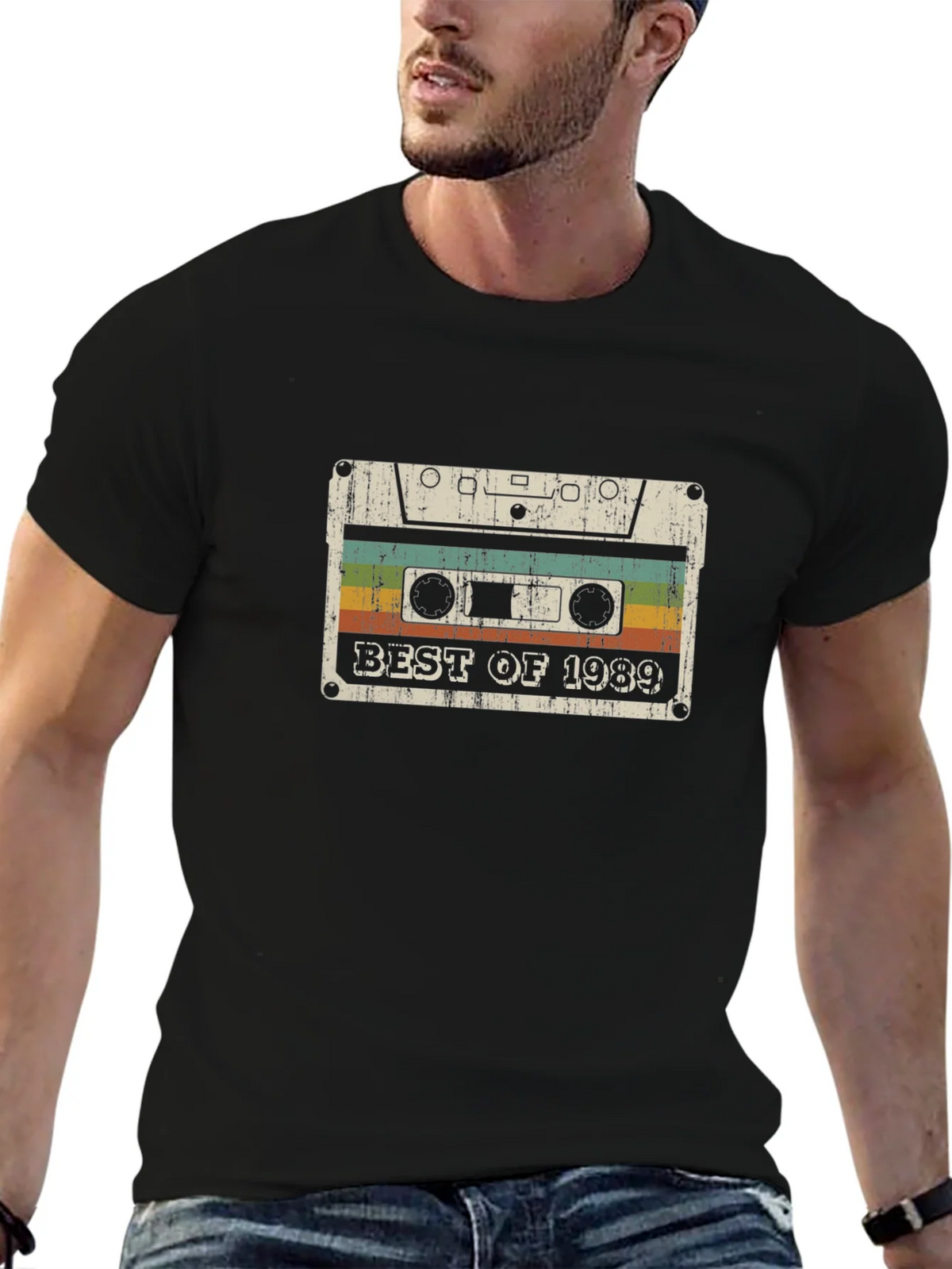 Best of 1989 Retro Cassette T-Shirt product image 6