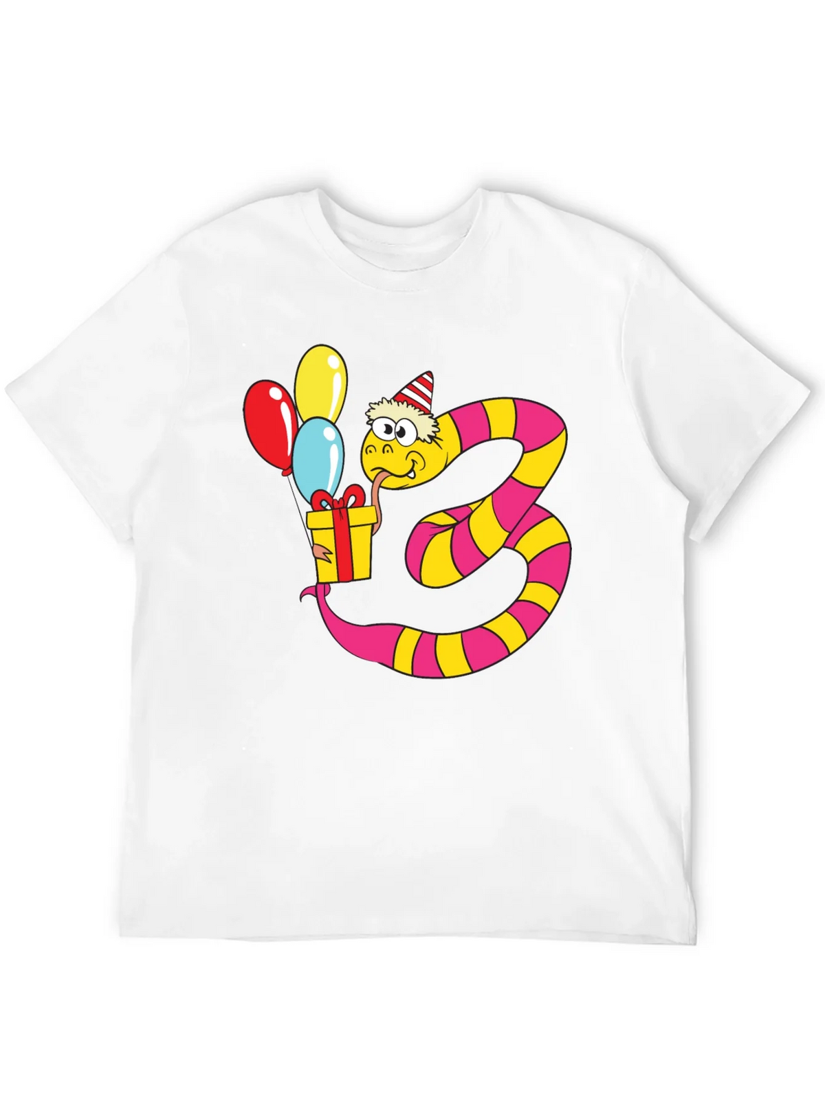 Funny Snake 3rd Birthday T-Shirt product image 10