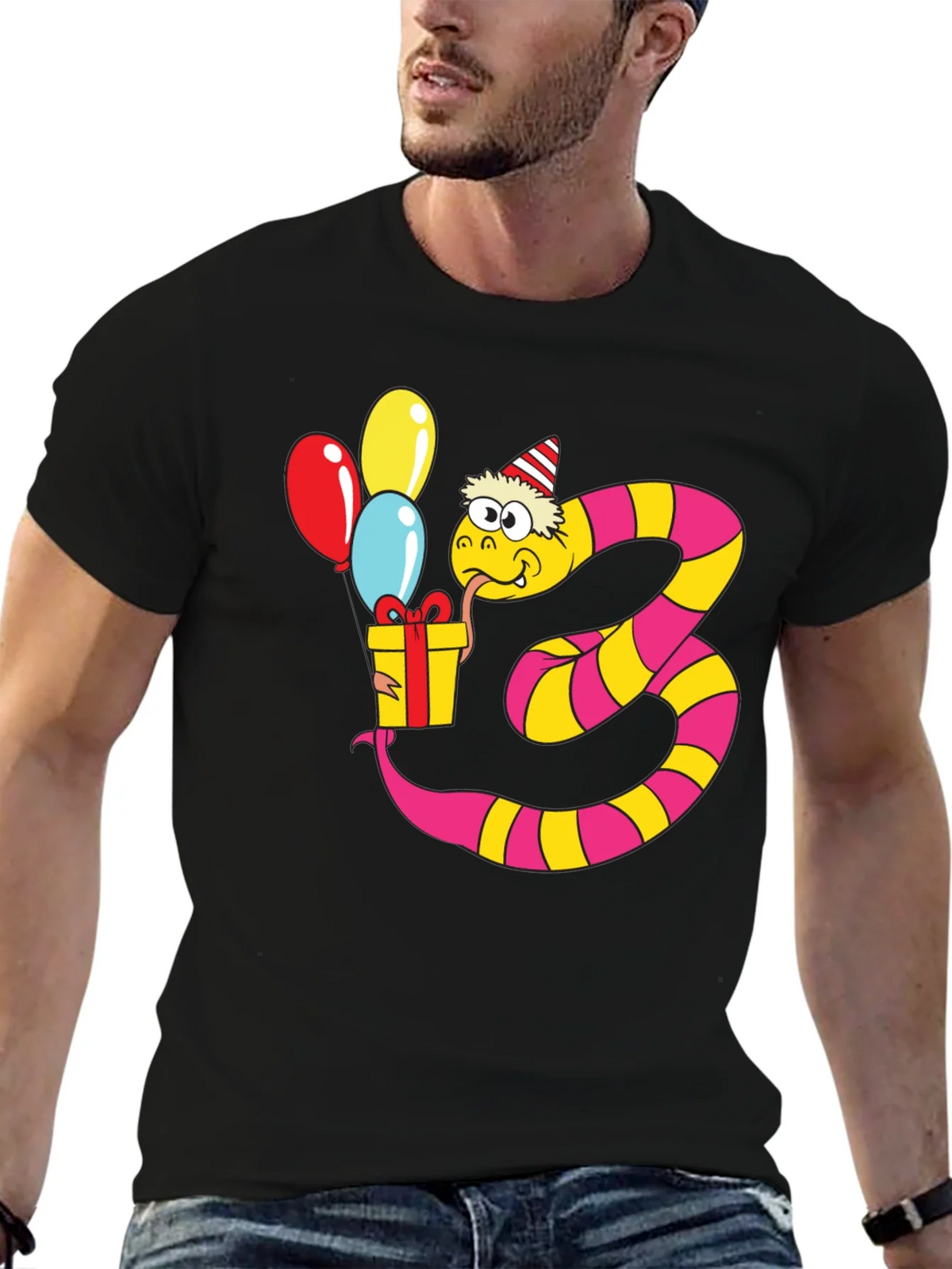 Funny Snake 3rd Birthday T-Shirt product image 6