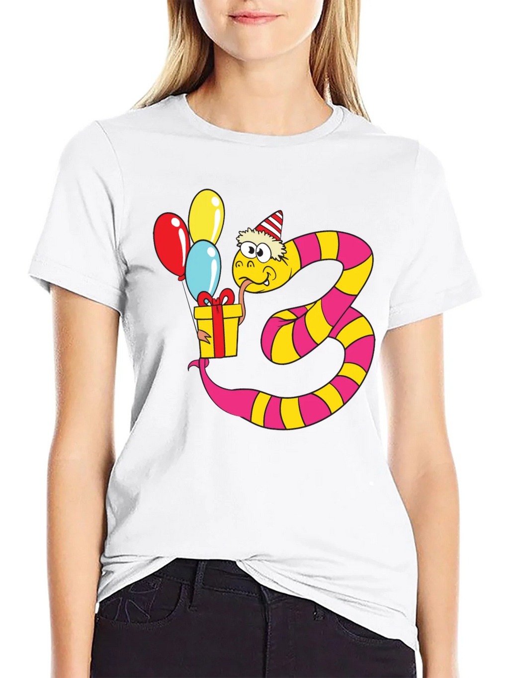 Funny Snake 3rd Birthday T-Shirt product image 8
