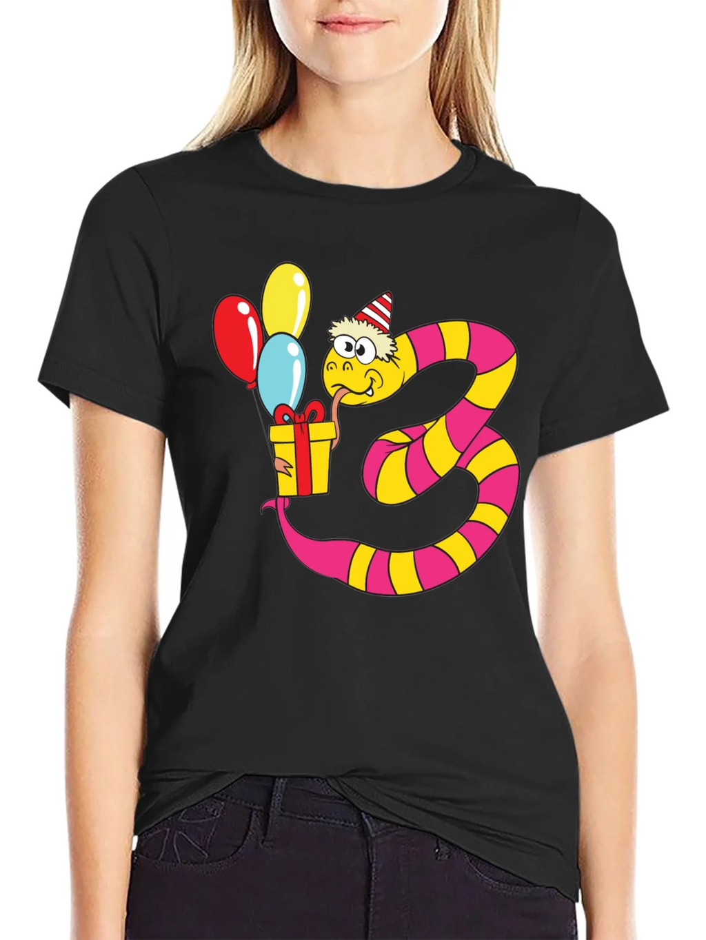 Funny Snake 3rd Birthday T-Shirt product image 2
