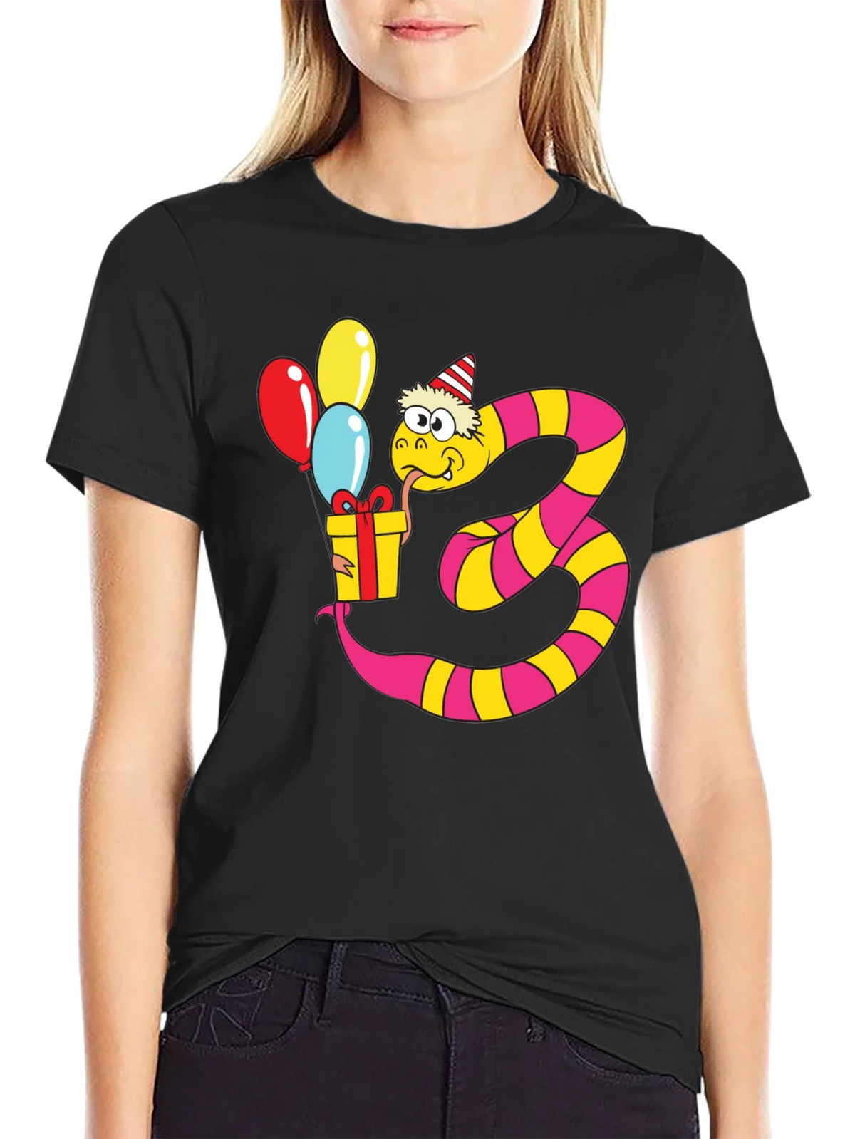 Funny Snake 3rd Birthday T-Shirt product image 2