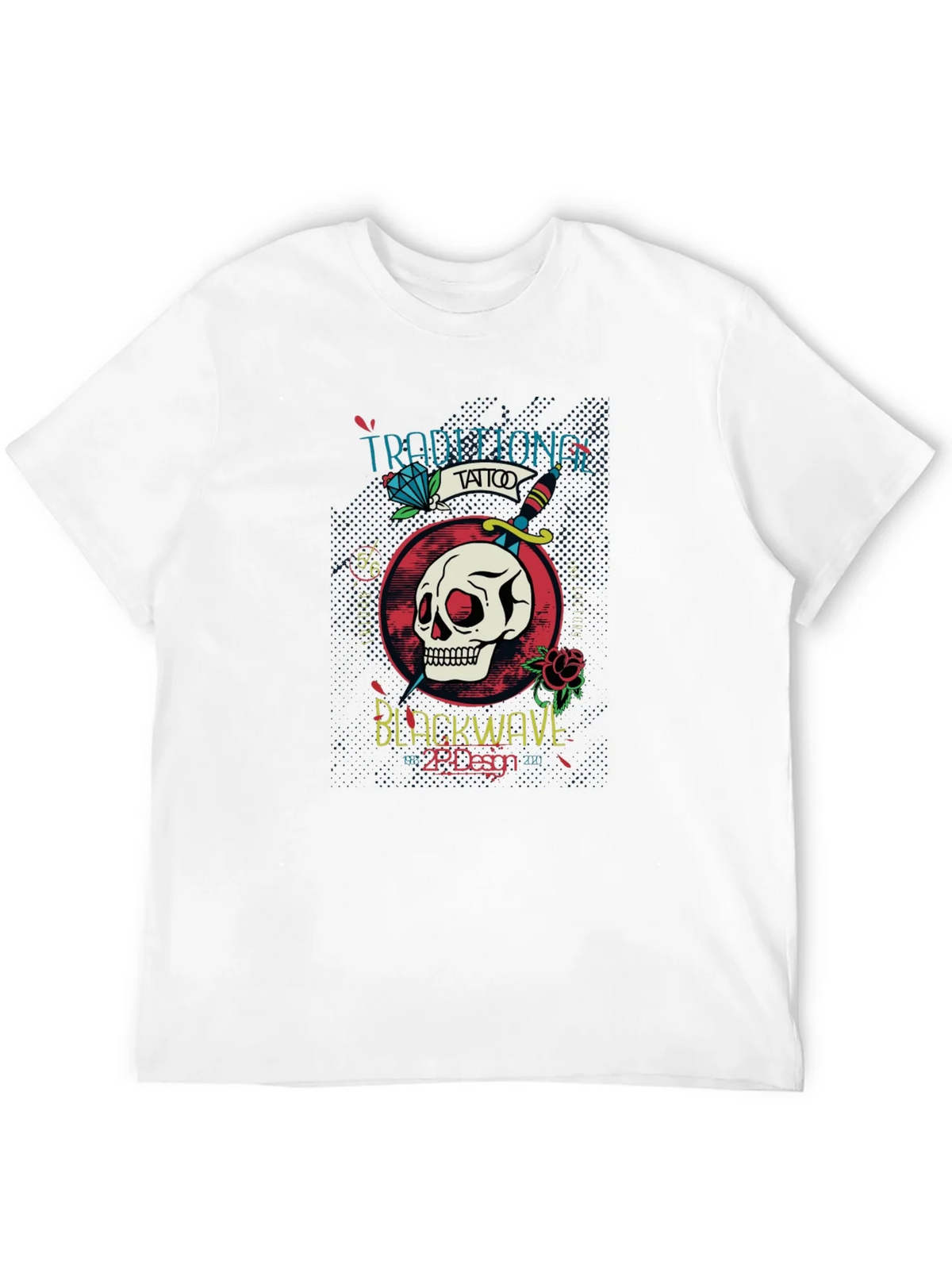 Traditional Tattoo Style Graphic T-Shirt product image 8