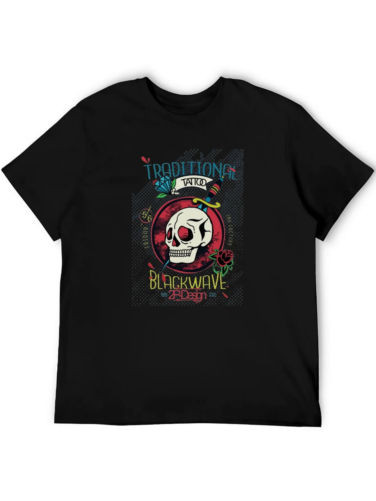 Traditional Tattoo Style Graphic T-Shirt product image 2