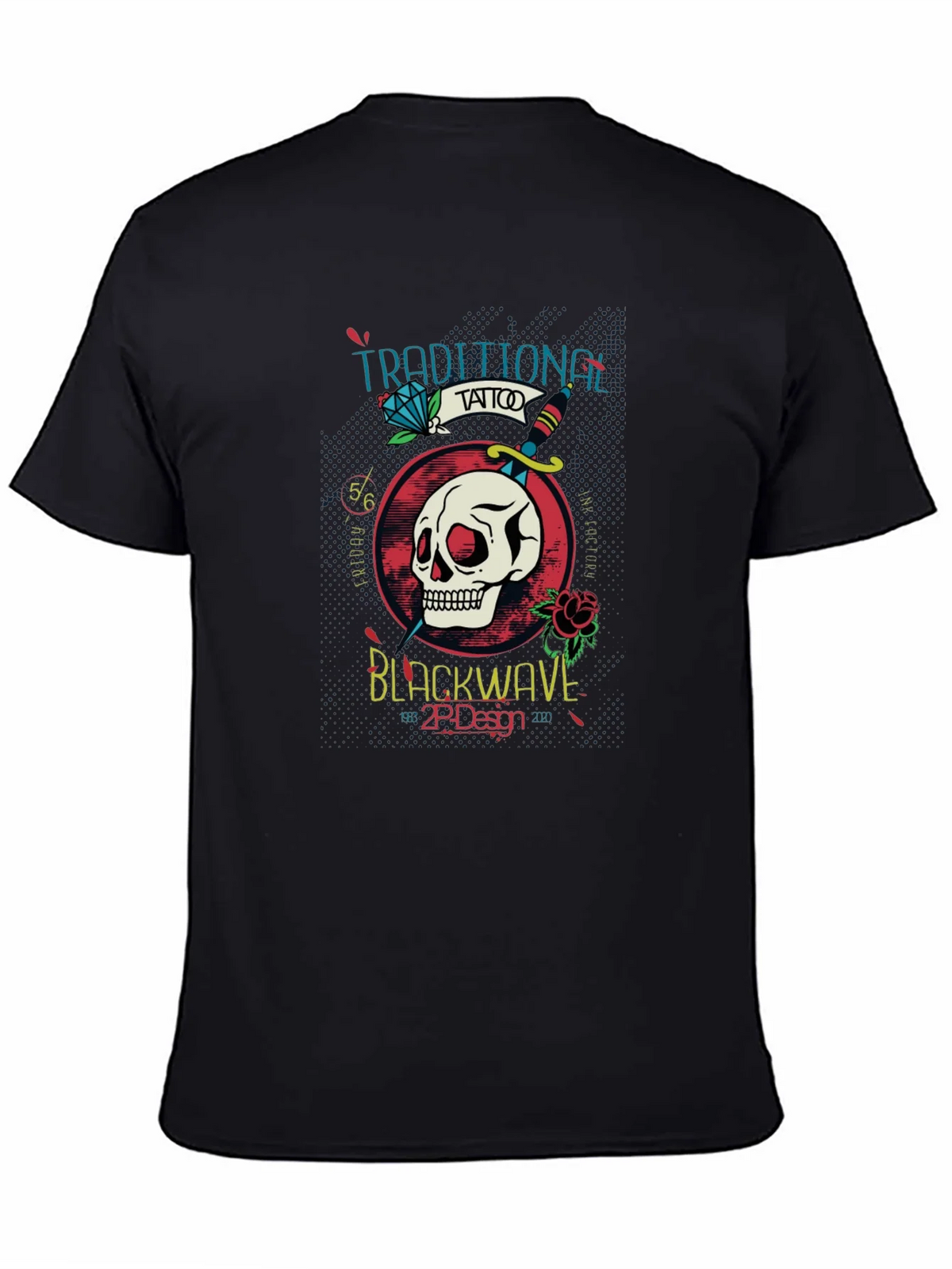 Traditional Tattoo Style Graphic T-Shirt product image 1