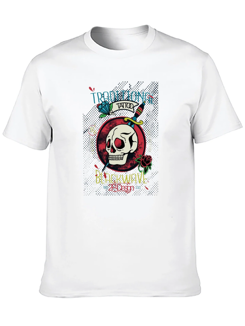 Traditional Tattoo Style Graphic T-Shirt product image 6