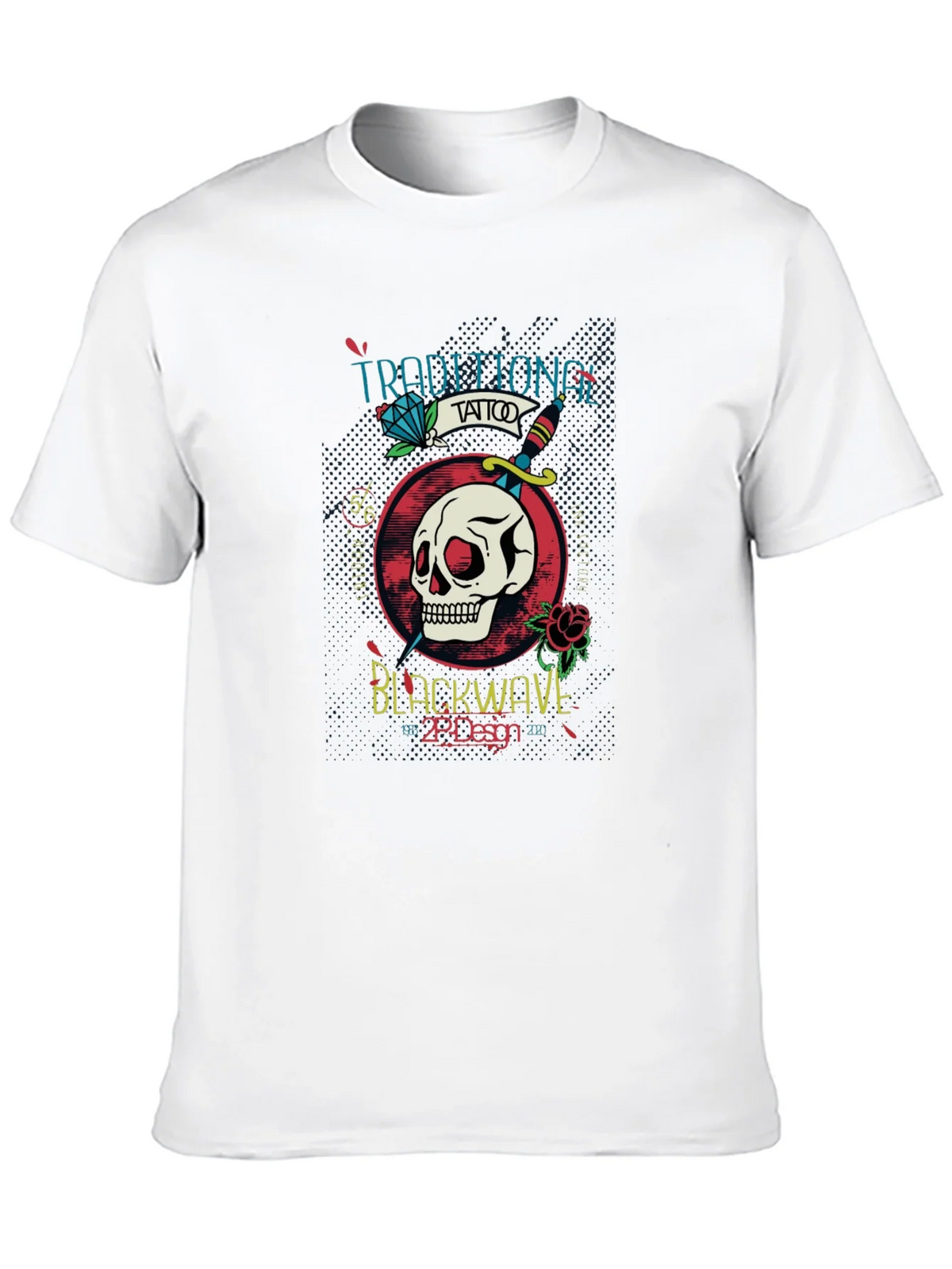 Traditional Tattoo Style Graphic T-Shirt product image 6