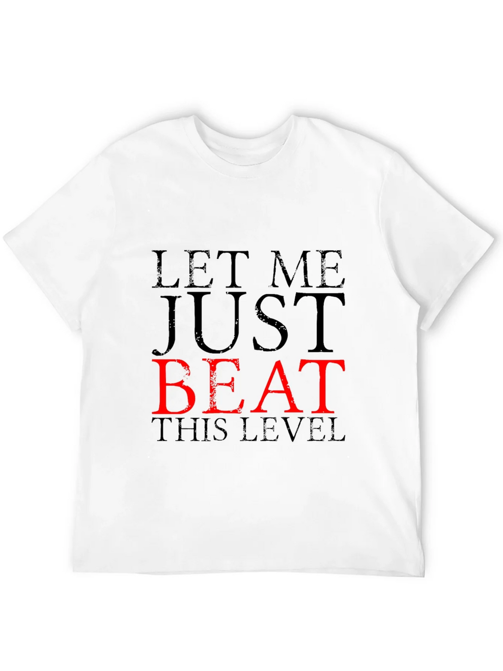 Let Me Just Beat This Level Black T-Shirt product image 9