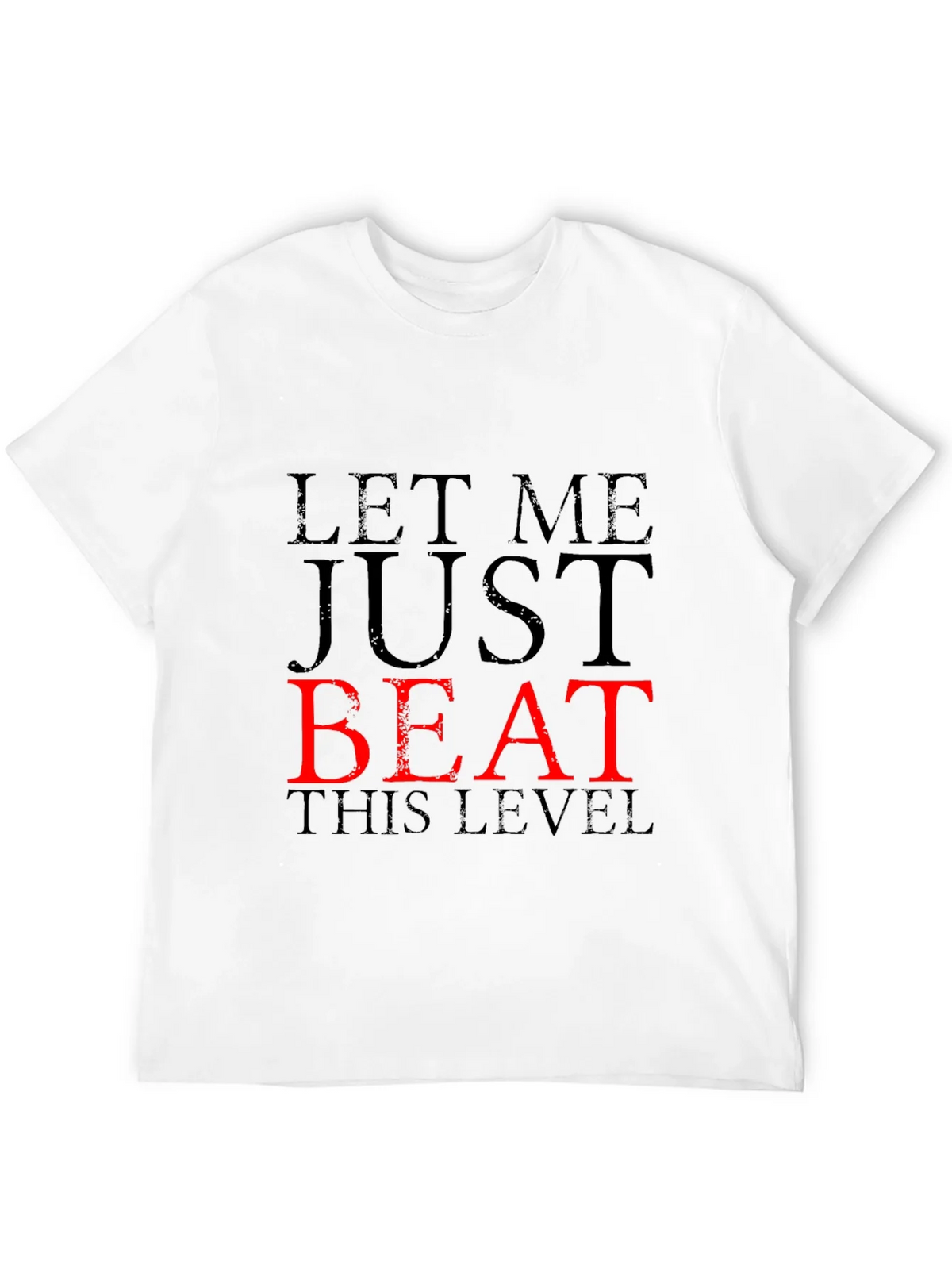 Let Me Just Beat This Level Black T-Shirt product image 9