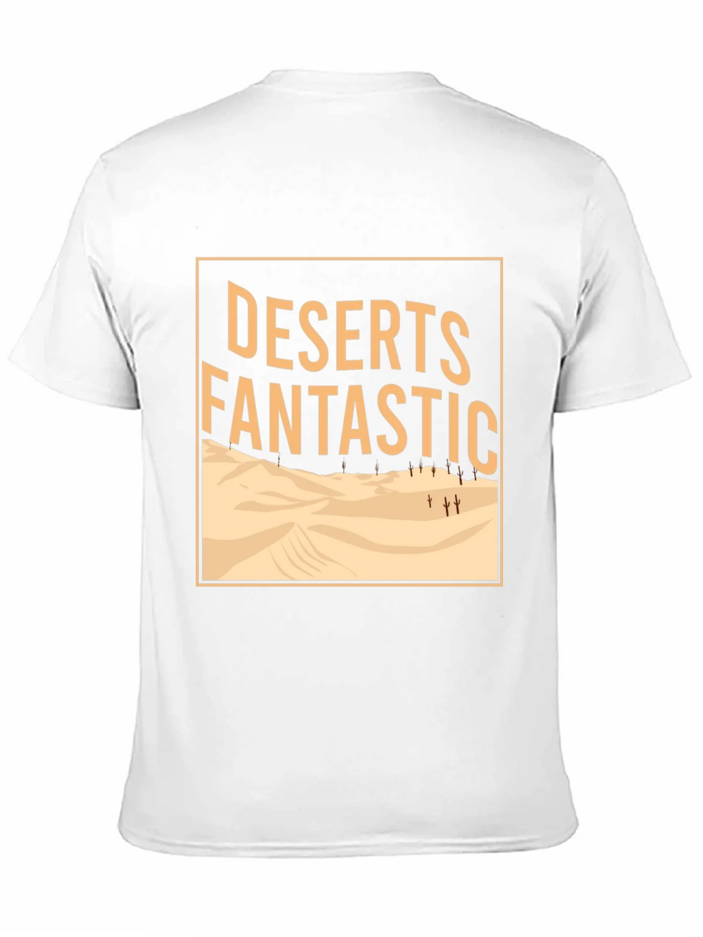 Deserts Fantastic Graphic Tee - Mens Crew Neck Black T-Shirt product image 10