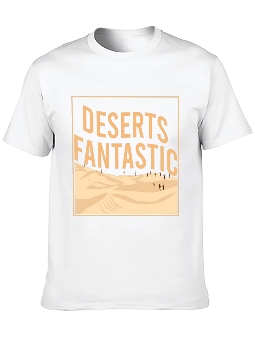 Deserts Fantastic Graphic Tee - Mens Crew Neck Black T-Shirt product image 9