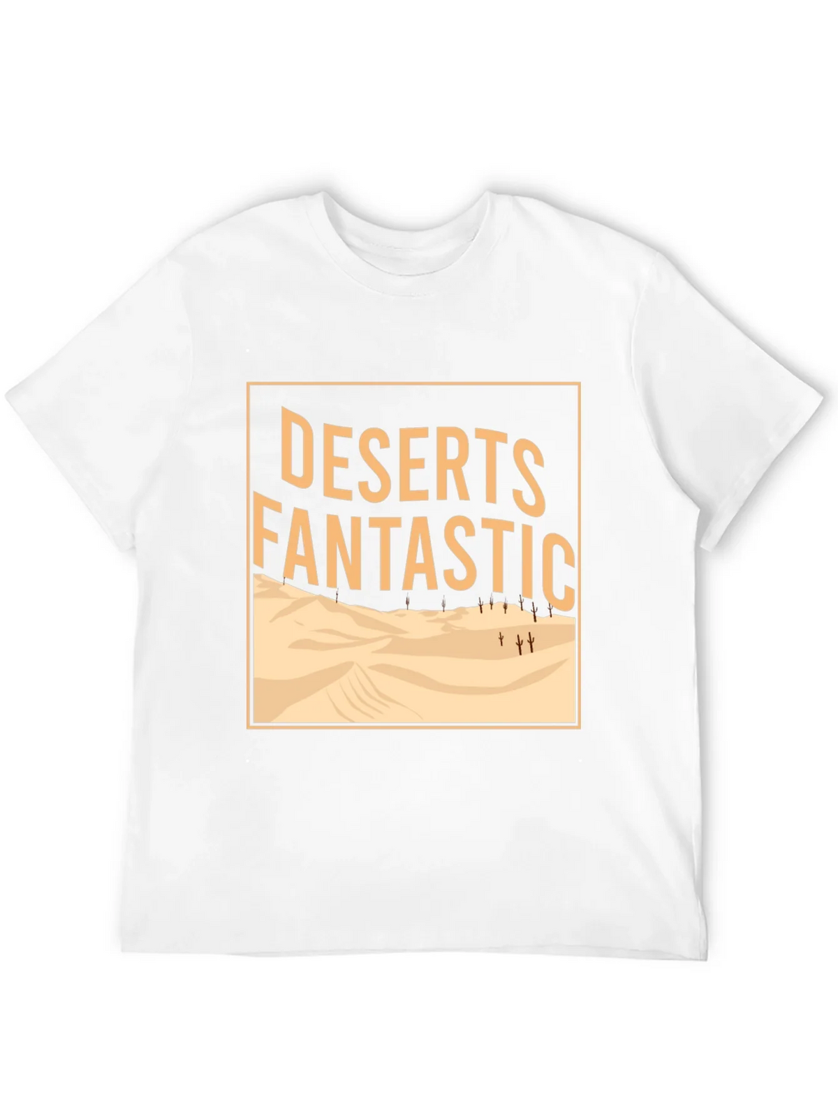 Deserts Fantastic Graphic Tee - Mens Crew Neck Black T-Shirt product image 11