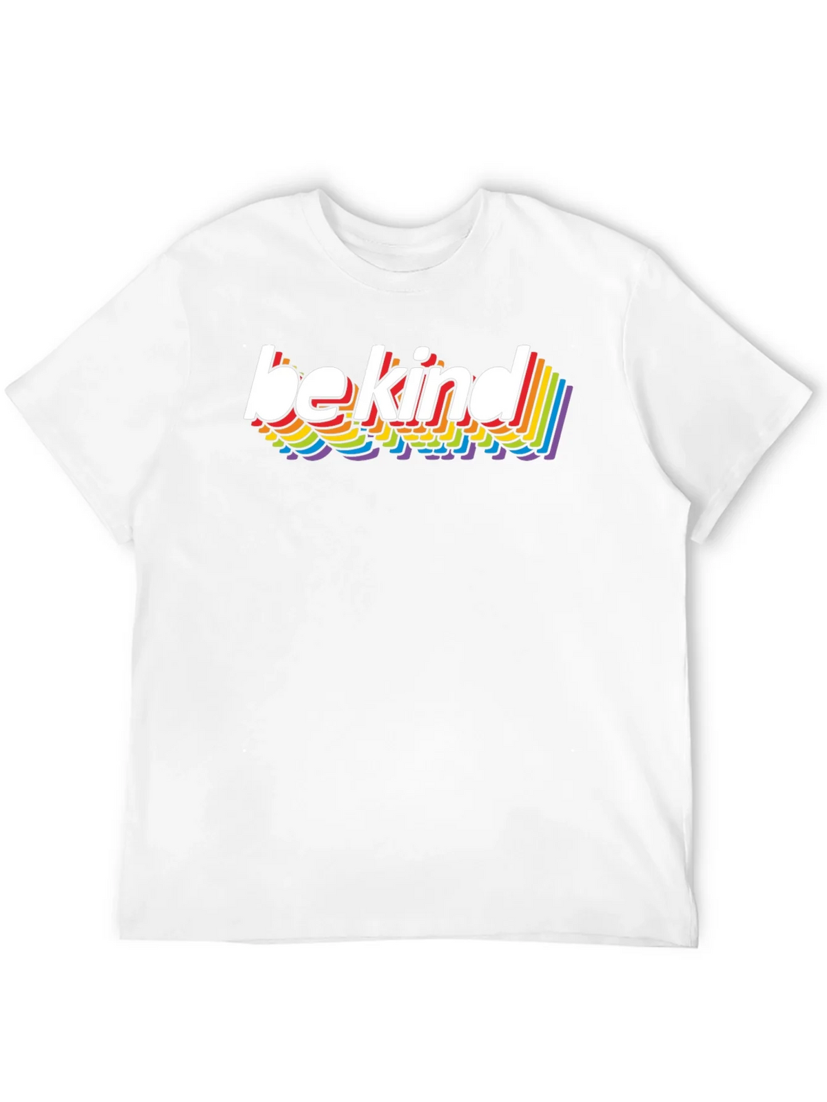 Be Kind Rainbow T-Shirt - Stylish Casual Tee product image 11