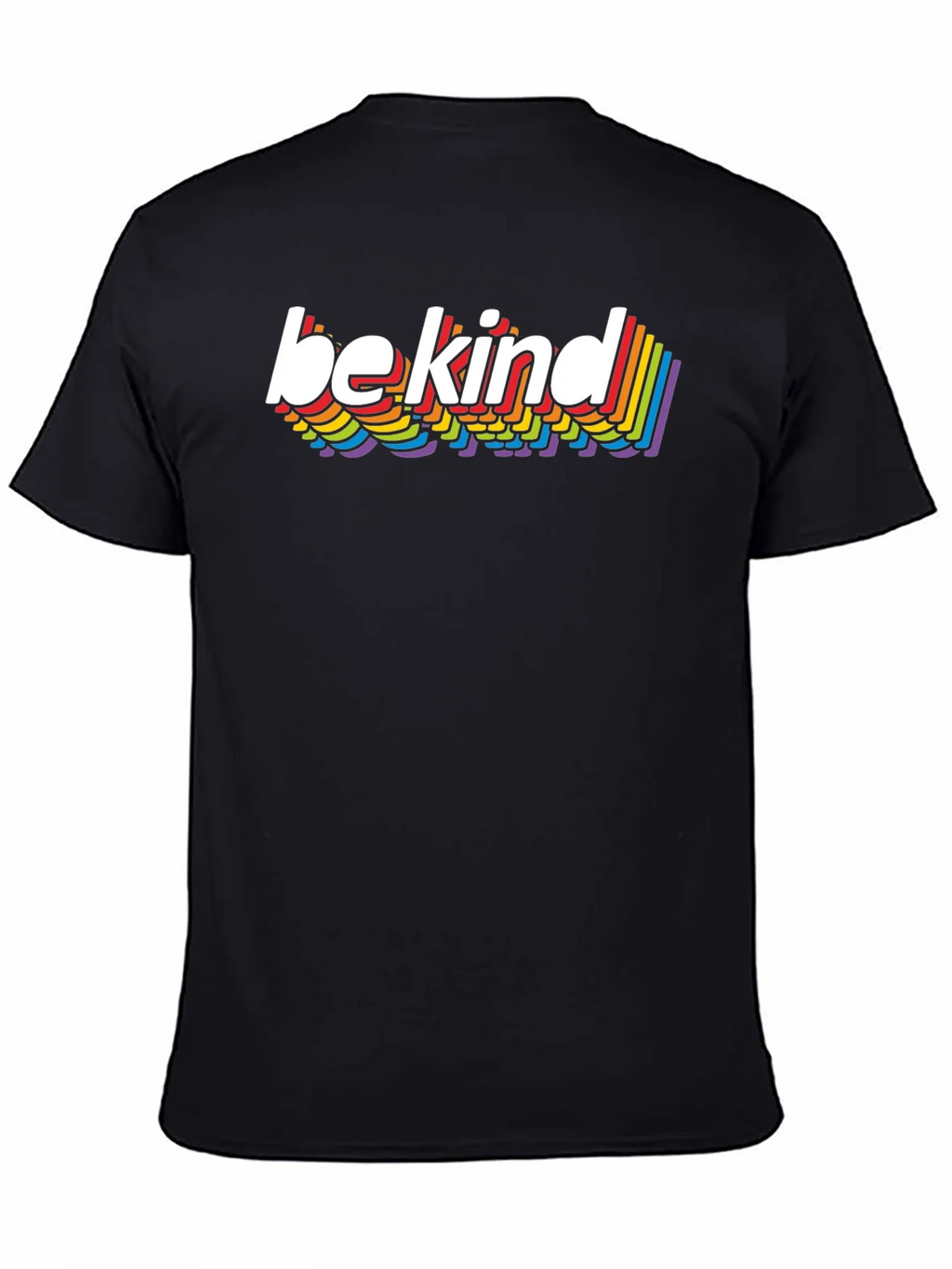 Be Kind Rainbow T-Shirt - Stylish Casual Tee product image 4