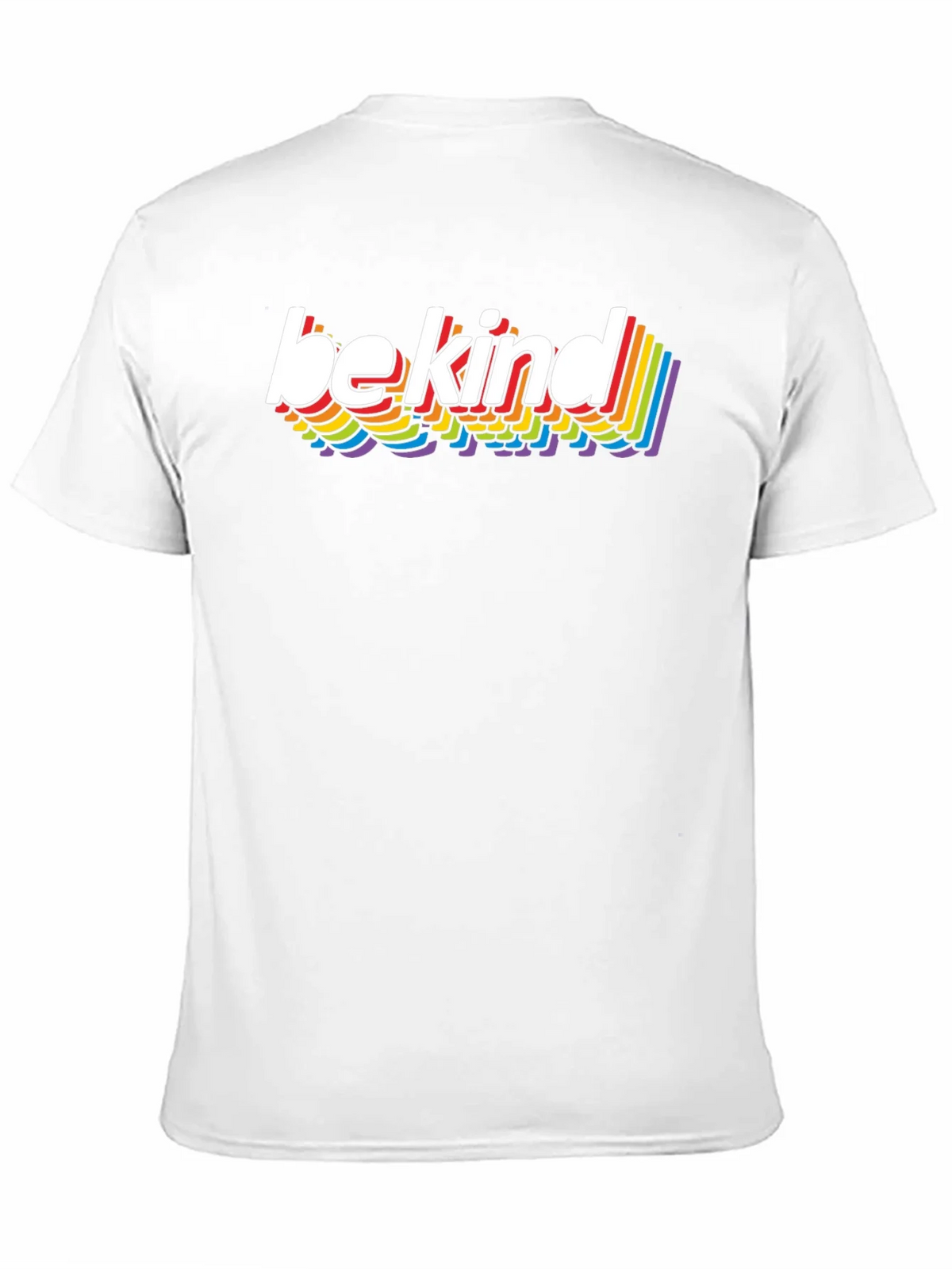 Be Kind Rainbow T-Shirt - Stylish Casual Tee product image 10