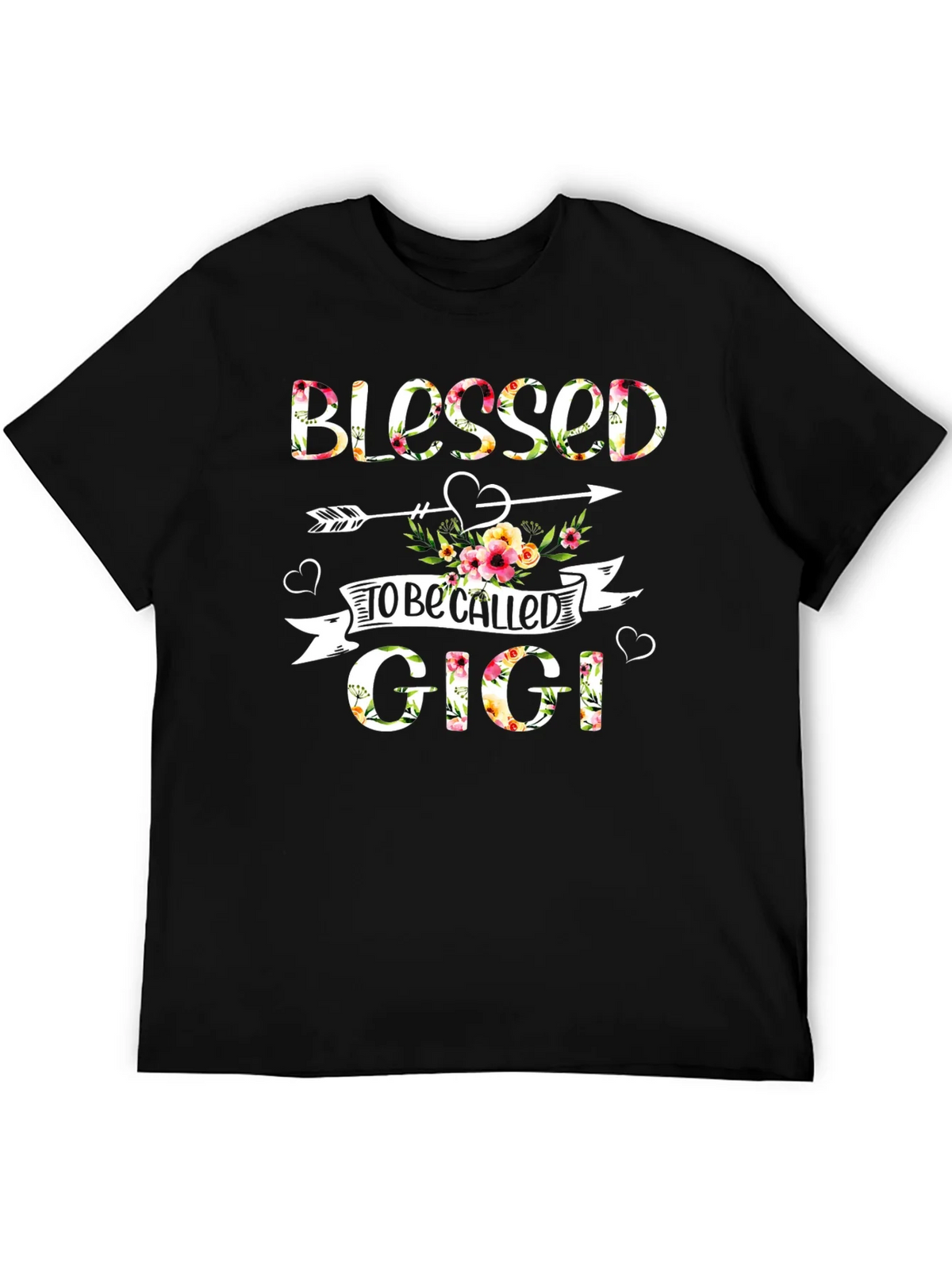 Blessed to be Called Gigi Floral T-Shirt product image 4