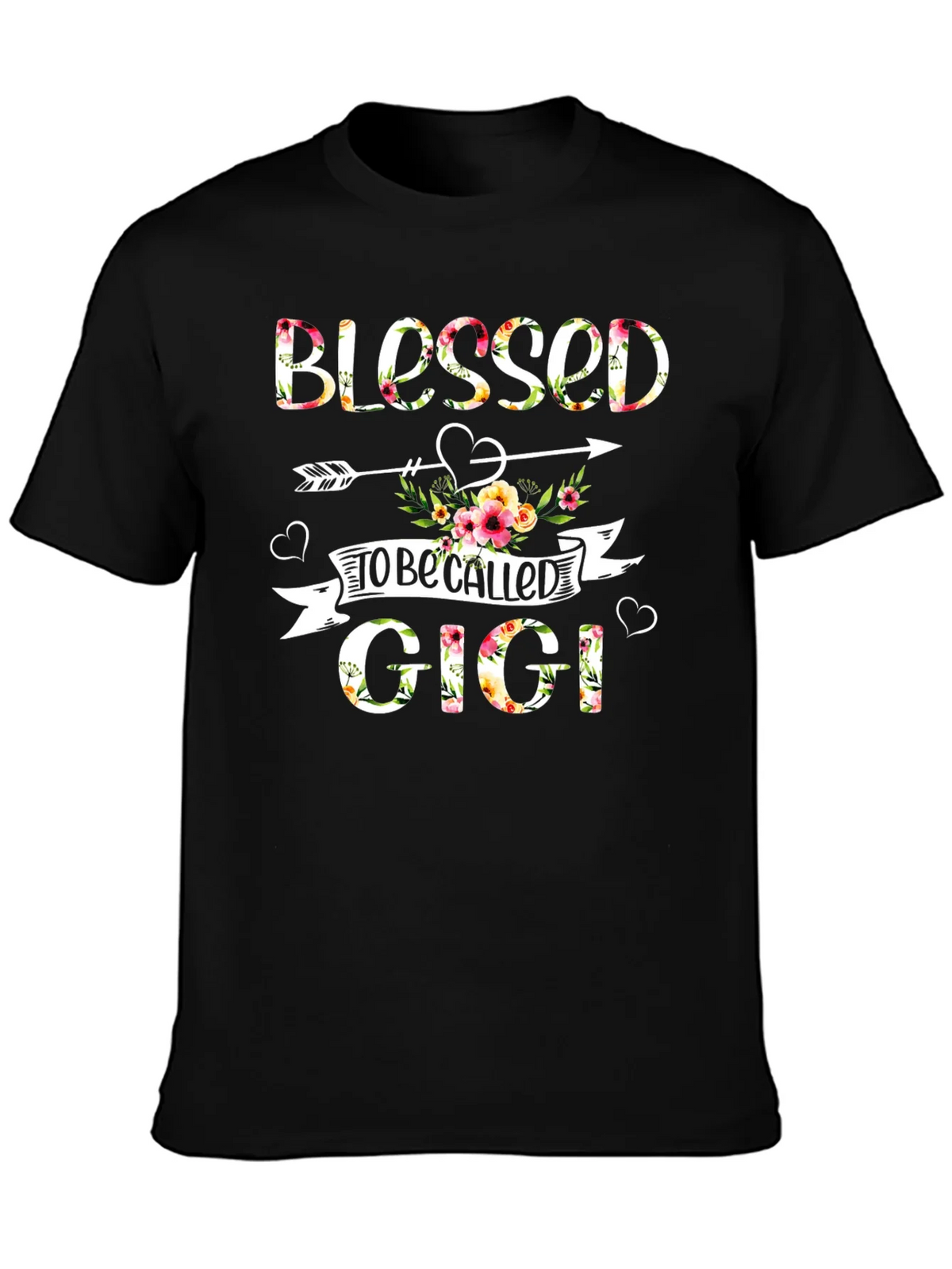 Blessed to be Called Gigi Floral T-Shirt product image 3