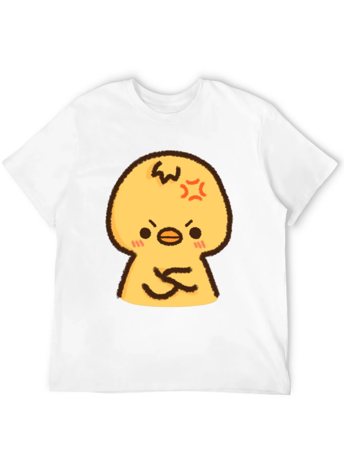 Angry Chick Cartoon Graphic T-Shirt product image 11