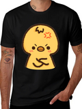 Angry Chick Cartoon Graphic T-Shirt product image 1