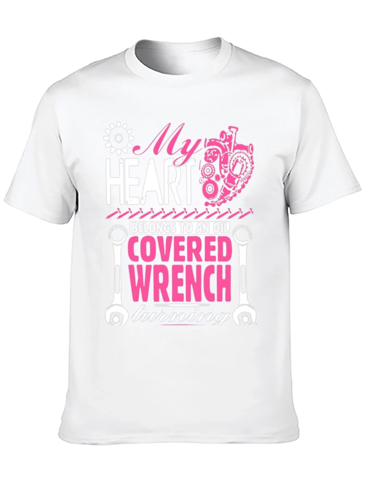 My Heart Belongs to an Oil Covered Wrench T-Shirt product image 9