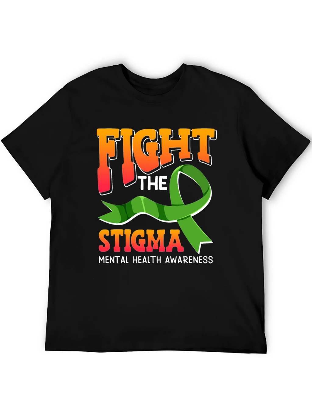 Fight The Stigma Mental Health Awareness Graphic Tee product image 4