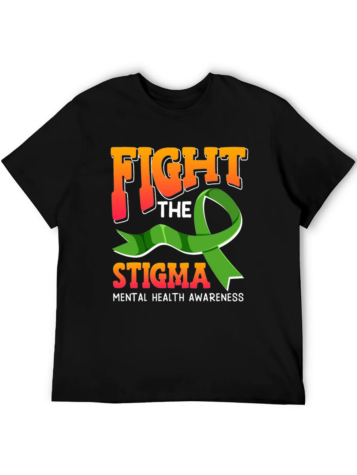 Fight The Stigma Mental Health Awareness Graphic Tee product image 4