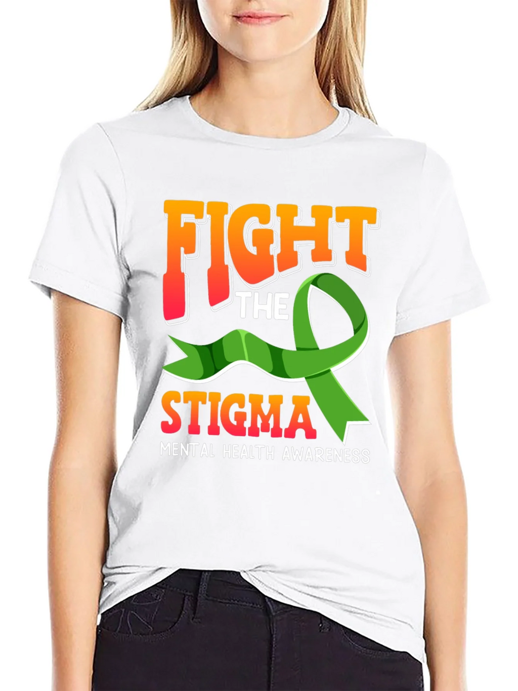 Fight The Stigma Mental Health Awareness Graphic Tee product image 7