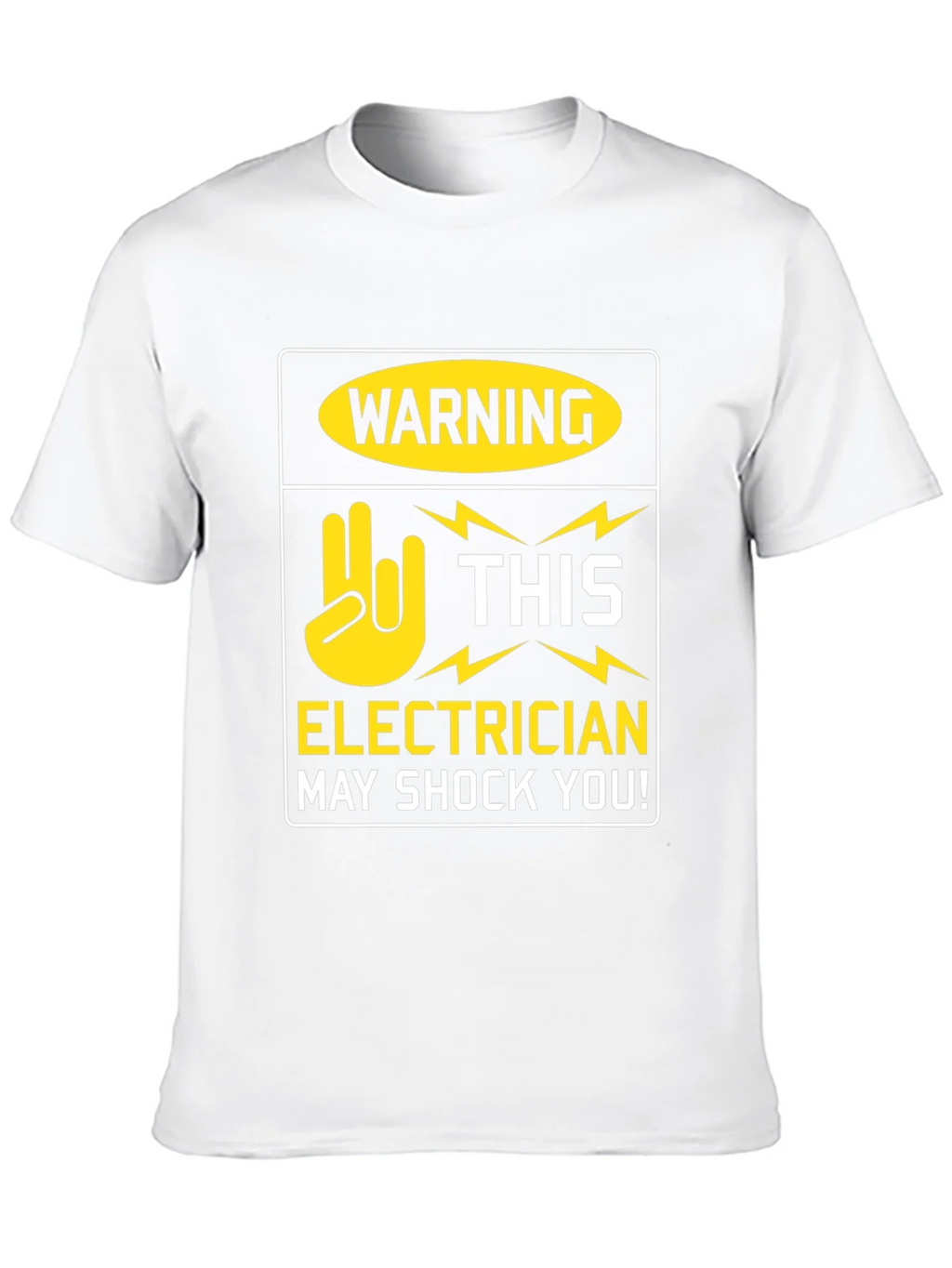 Electrician Warning T-Shirt - May Shock You! Funny Tee product image 9