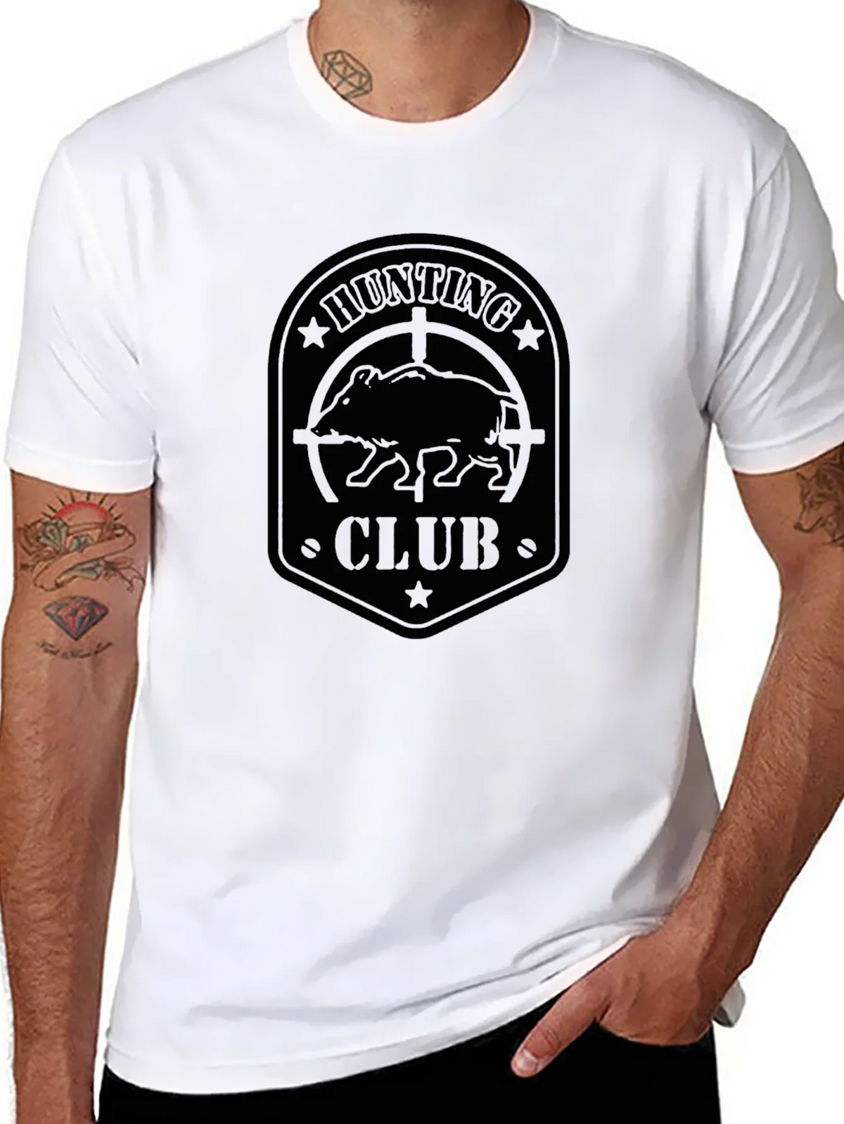 Hunting Club Black T-Shirt product image 7